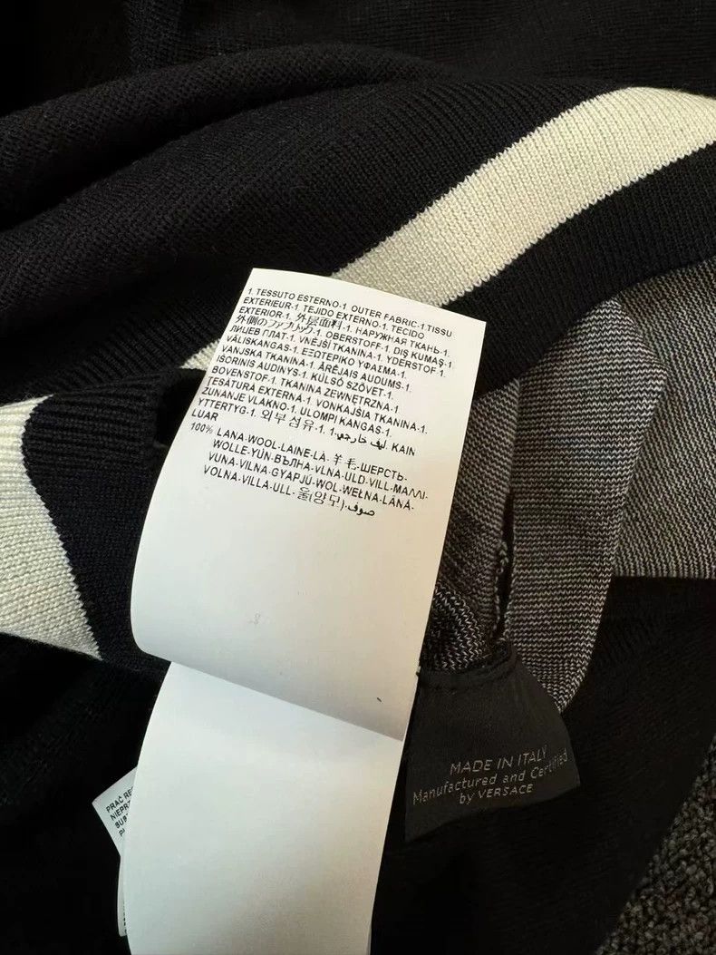 Versace Wool knitted sweater