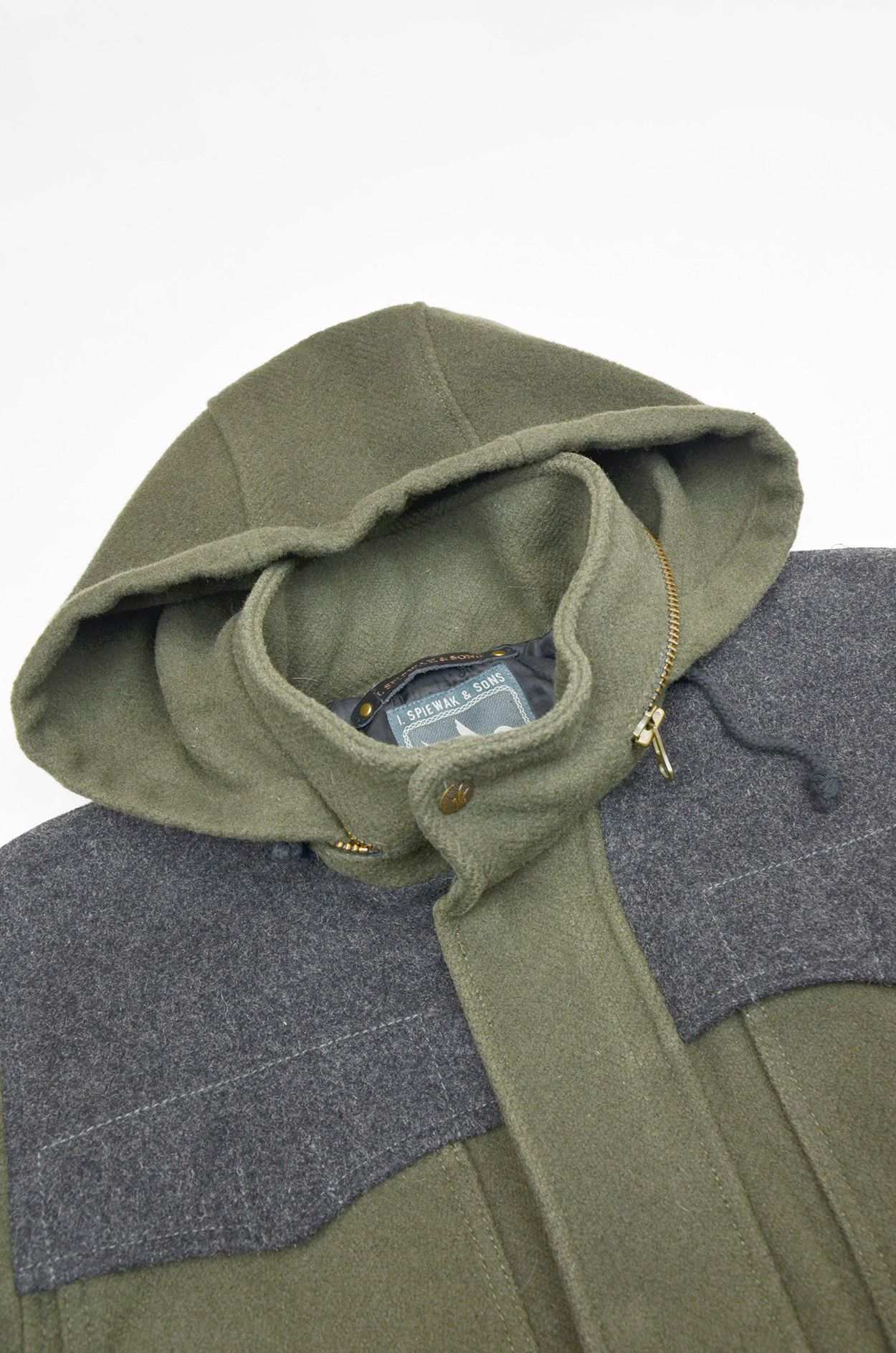 I. Spiewak And Sons I. Spiewak & Sons Wool Blend Parka – Hooded Jacket – Size L Size US L / EU 52-54 / 3 - 8 Thumbnail