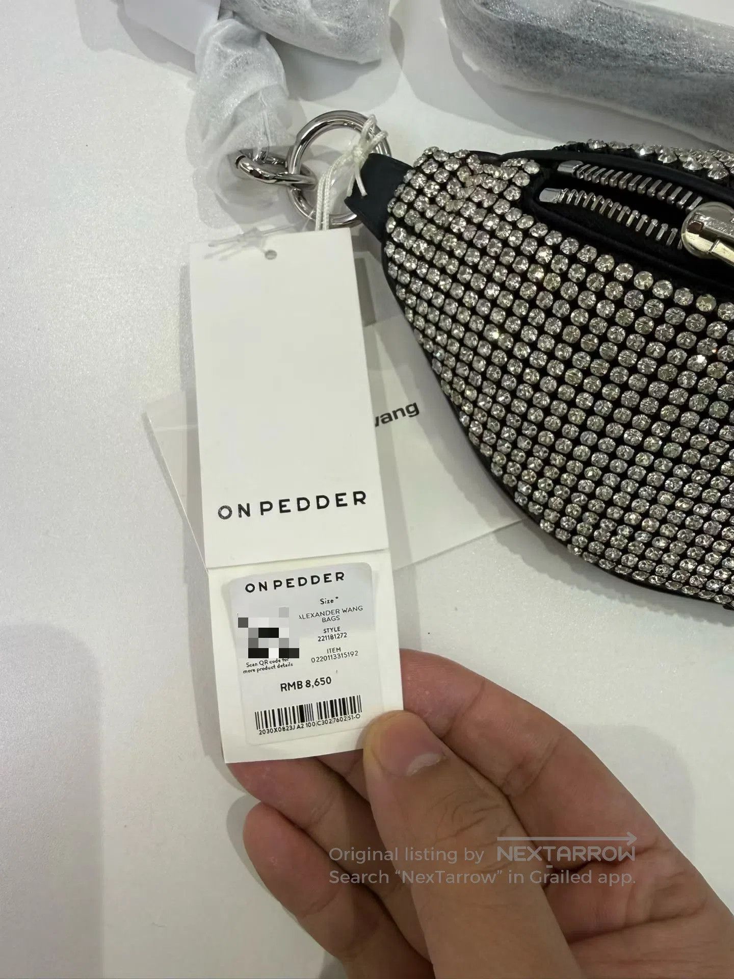 Alexander Wang Alexander Wang Crystal Chain Crossbody Bag| Size ONE SIZE - 3 Thumbnail