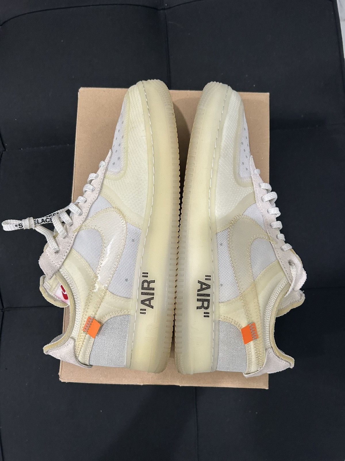 Nike × Off-White Nike Air Force 1 Low Off White Size US 10 / EU 43 - 6 Thumbnail