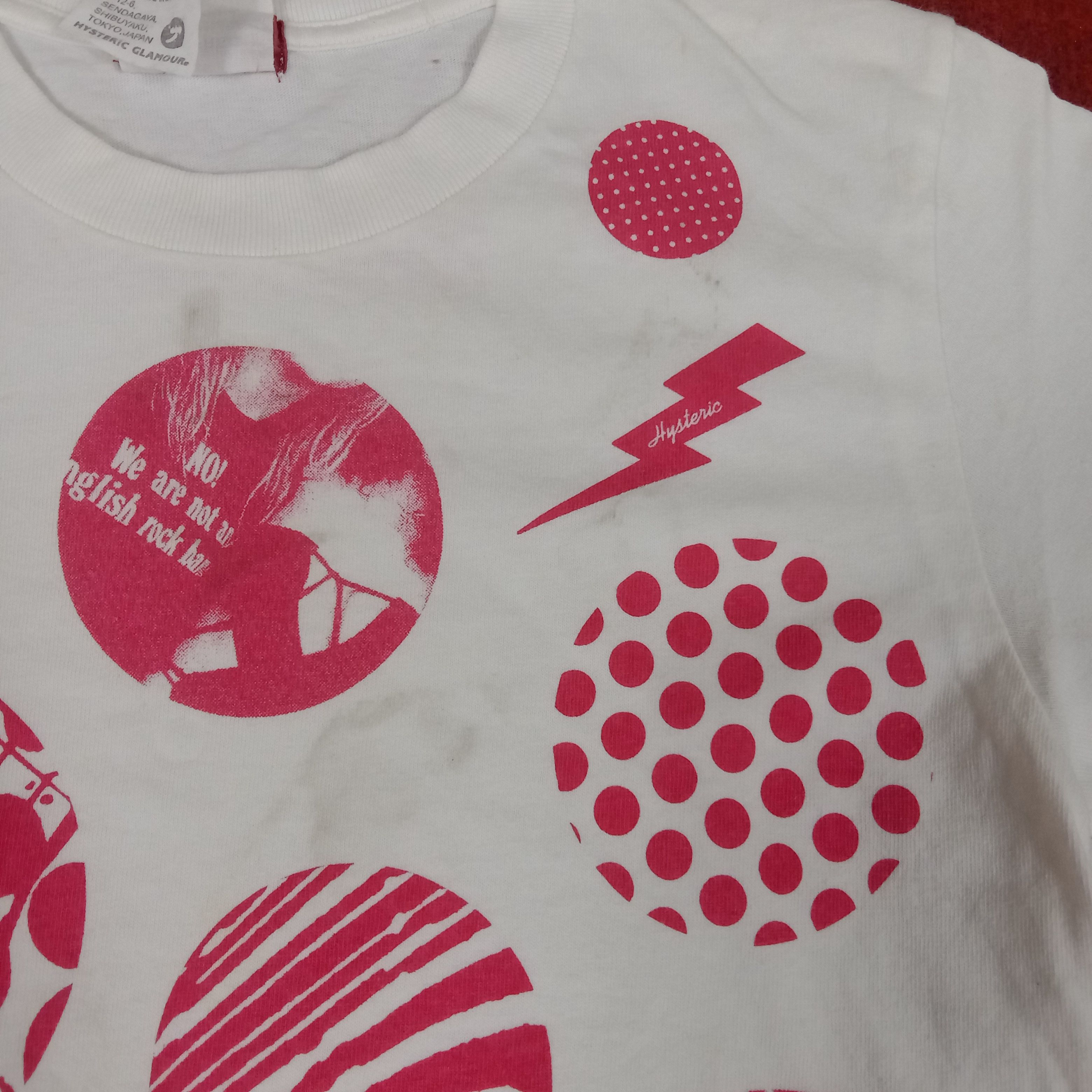Hysteric Glamour × Japanese Brand × Vintage Hysteric Glamour Japanese Brand Vintage Tshirt Size S / US 4 / IT 40 - 8 Thumbnail
