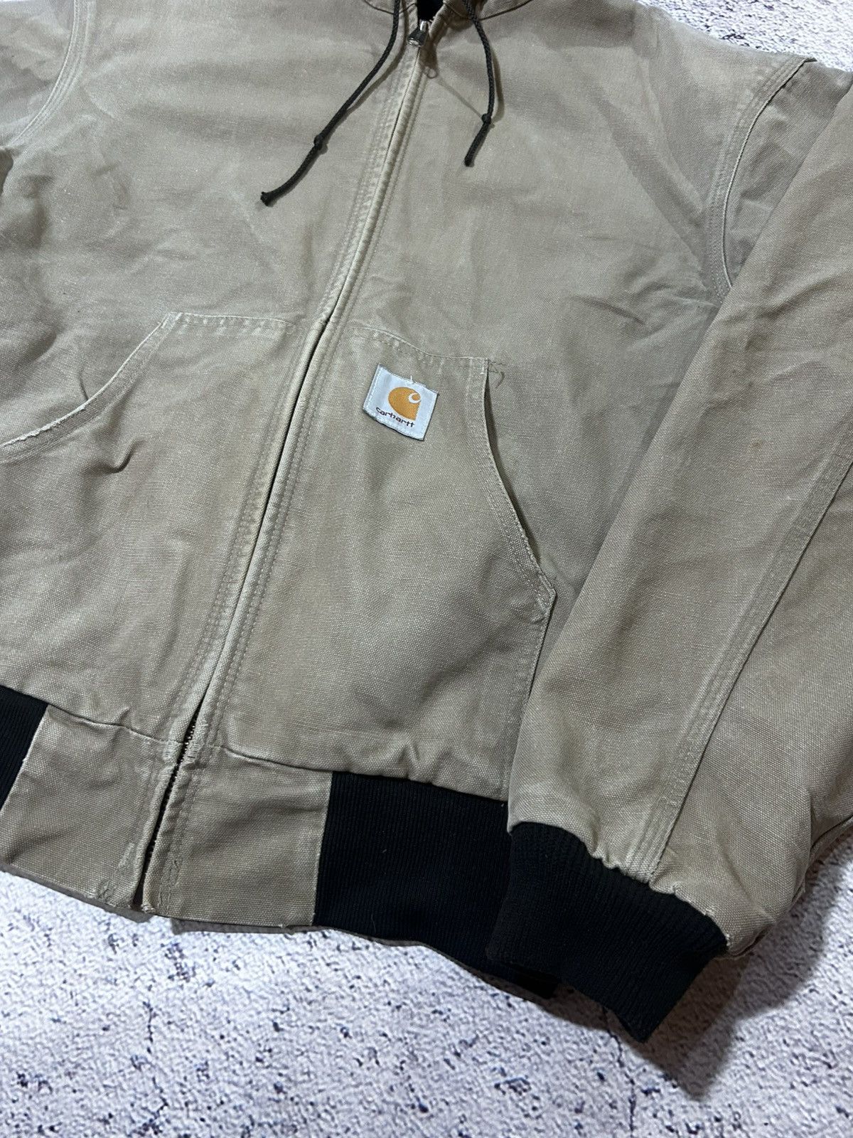 Carhartt Carhartt Detroit Work Active 80s Jacket Hooded Canvas Work Size US M / EU 48-50 / 2 - 6 Thumbnail