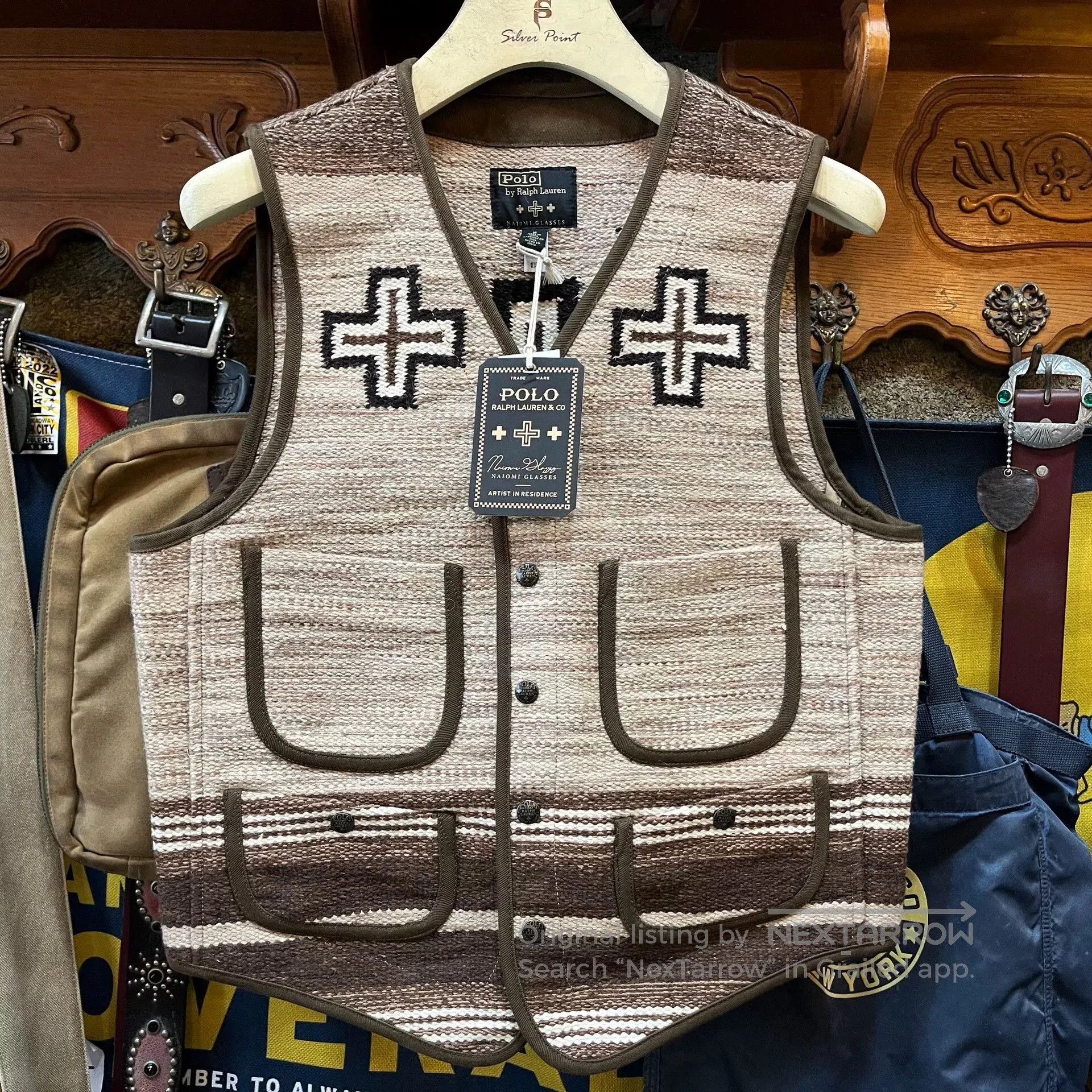 RRL Ralph Lauren Polo Ralph Lauren Ribbed Vest with Pockets. Size US M / EU 48-50 / 2 - 1 Thumbnail