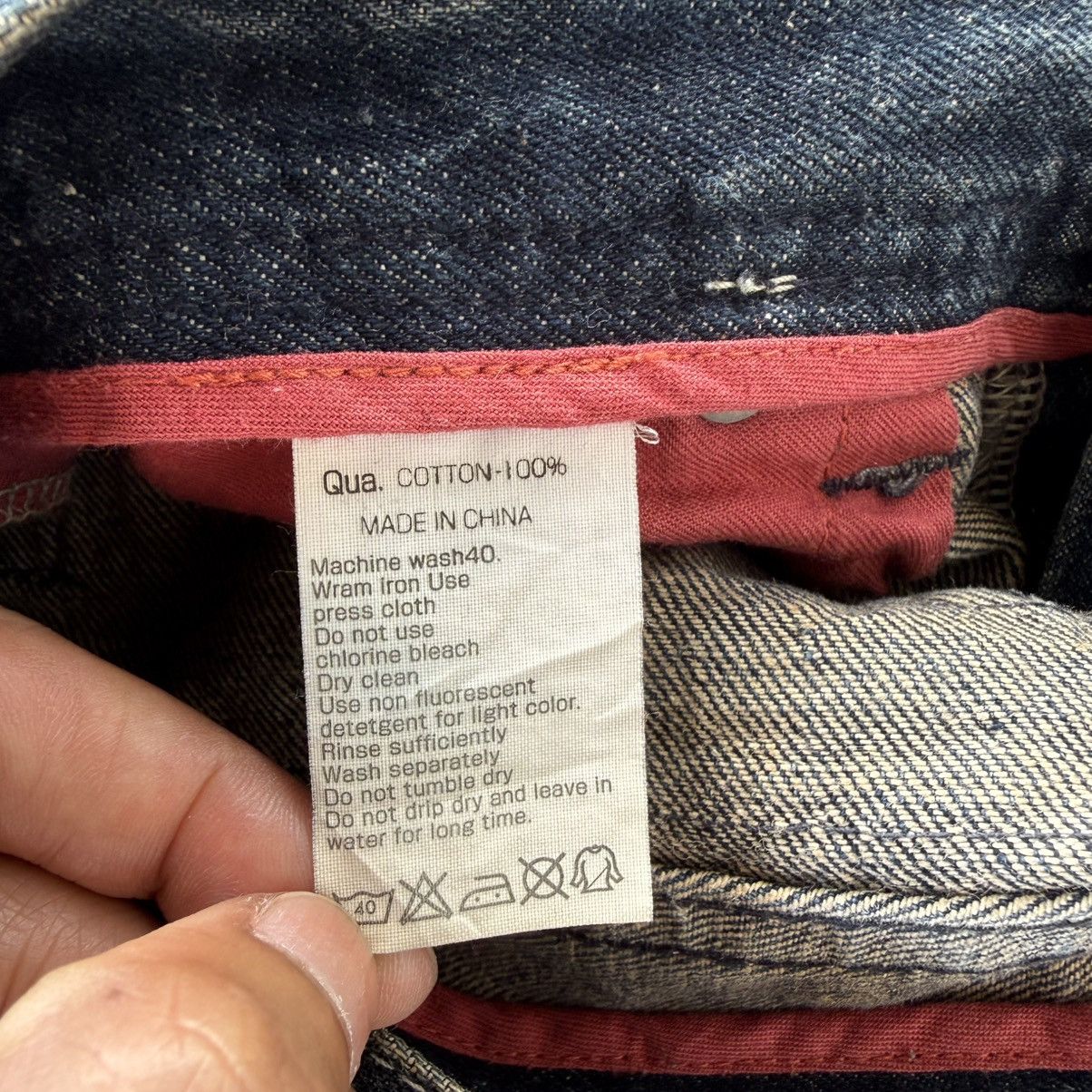 Japanese Brand W32 Vintage Varosh Selvedge Flare Boot cut Rusty Denim Jean Size US 32 / EU 48 - 17 Thumbnail