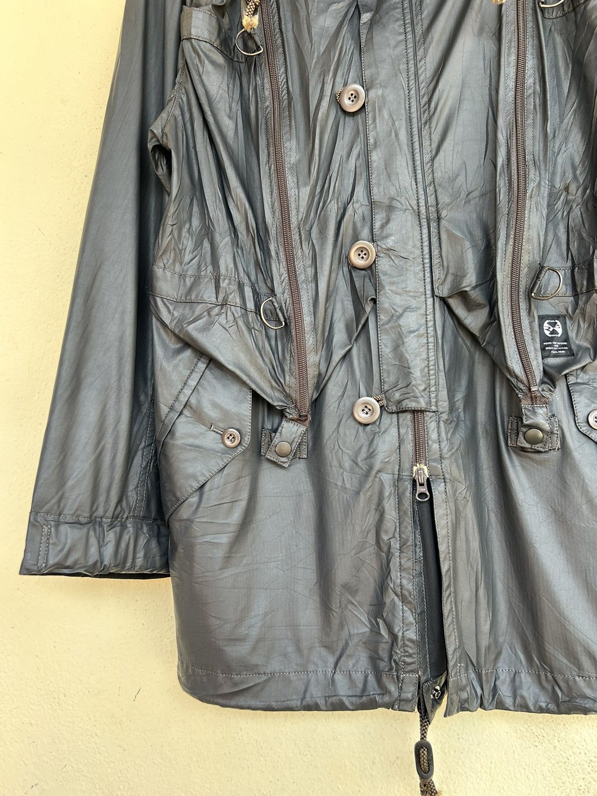 Final Home Final Home Prototype Sample Waxed Hooded Jacket Size US M / EU 48-50 / 2 - 5 Thumbnail