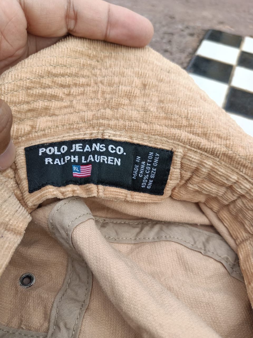 Polo Ralph Lauren Vintage Polo Jeans Co. corduroy hat by Polo Ralph Lauren Size ONE SIZE - 5 Thumbnail