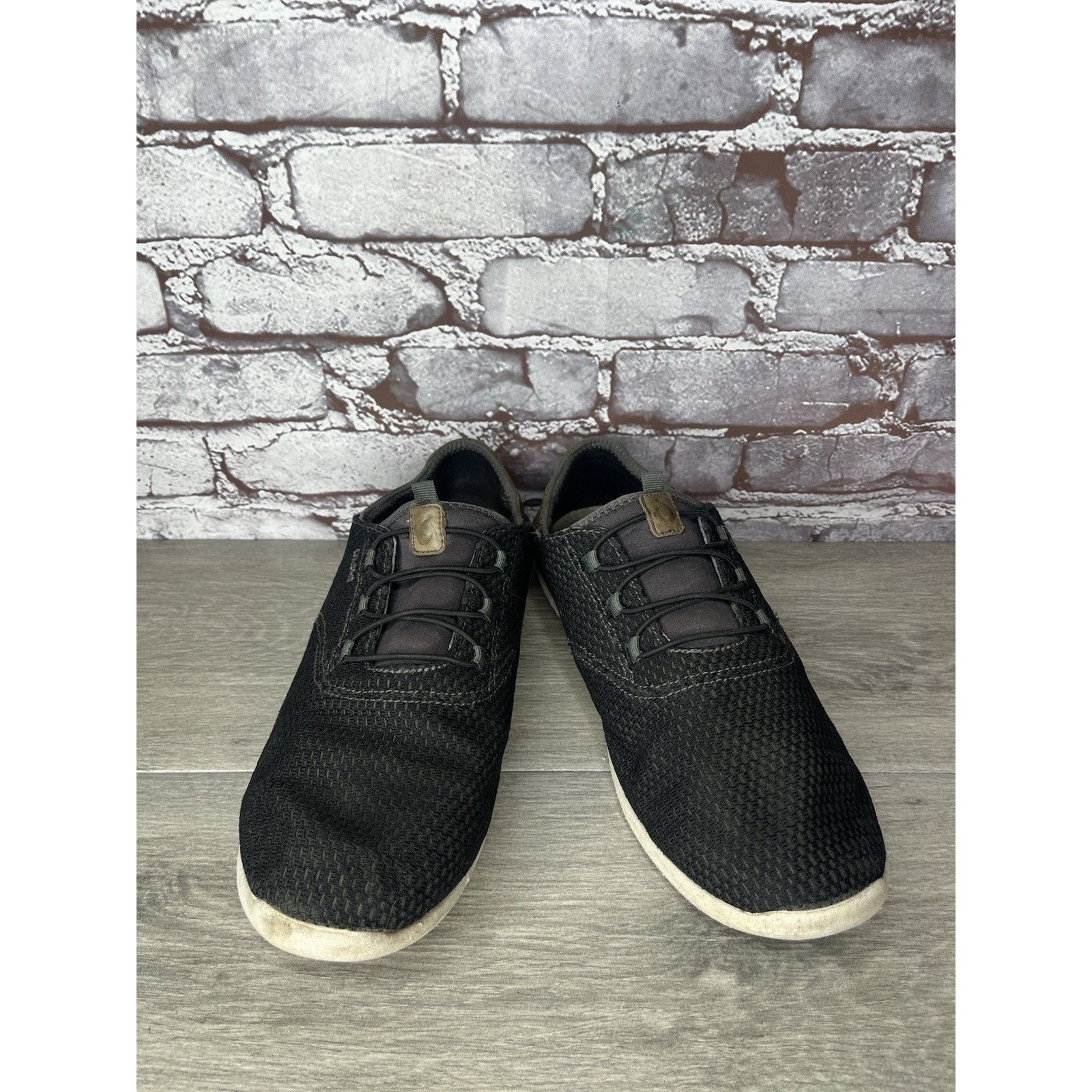 Olukai OLUKAI Alapa Li Black Textile Lace Up Athletic Sneakers Shoe Size US 12 / EU 45 - 3 Thumbnail