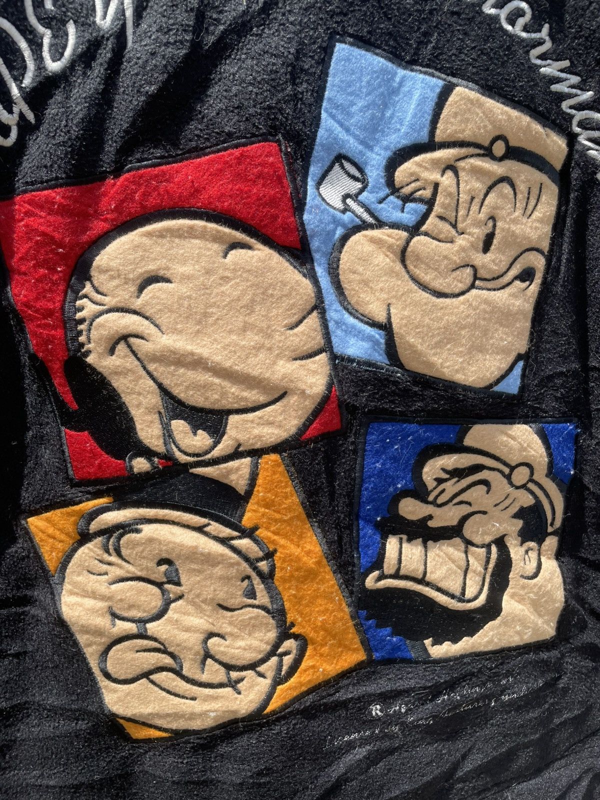 Vintage × Warner Bros Vintage popeye Embroidery Fleece Vest Jacket Size US L / EU 52-54 / 3 - 3 Thumbnail