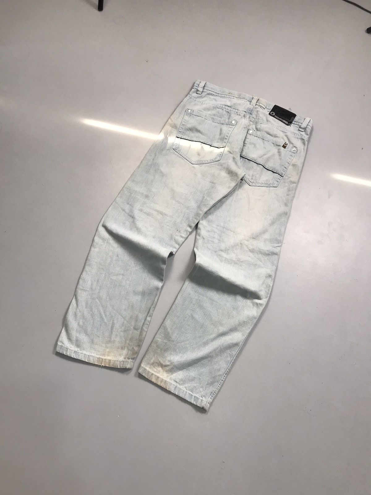 Southpole Vintage Southpole brown tab denim Size US 36 / EU 52 - 9 Thumbnail