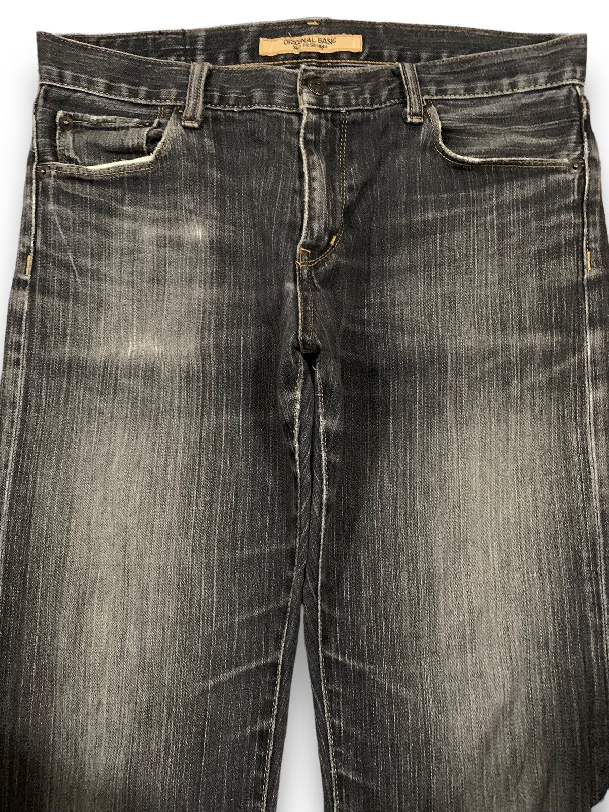 Undercover × Uniqlo Vintage Uniqlo S001 Faded Straight Leg Distressed Jeans Size US 32 / EU 48 - 3 Thumbnail