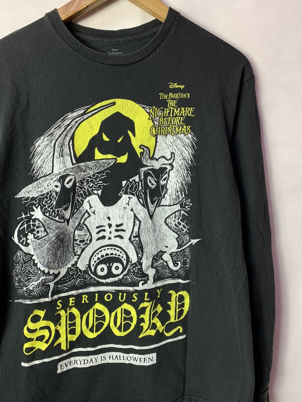 Cartoon Network 🔥Nightmare Before Christmas Tim Burton Horror Tee Size US M / EU 48-50 / 2 - 3 Thumbnail