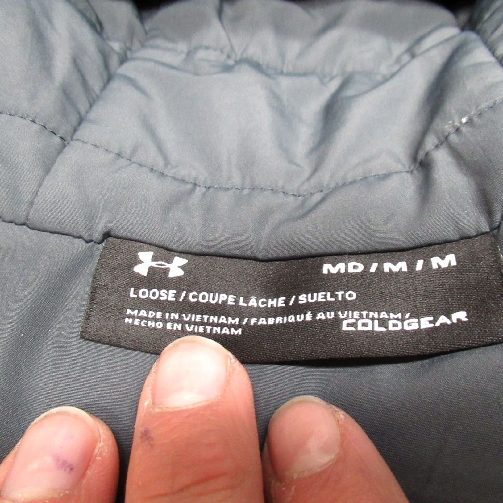 Under Armour Under Armour Jacket Mens Medium Green Team Issue Hooded Insulated Puffer CU Rams Size US M / EU 48-50 / 2 - 4 Thumbnail