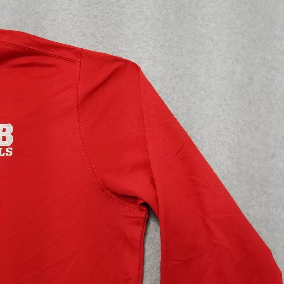 Nike Nike Sweatshirt Mens XL Red Long Sleeve Zip Dri Fit Pullover Size US XL / EU 56 / 4 - 14 Thumbnail