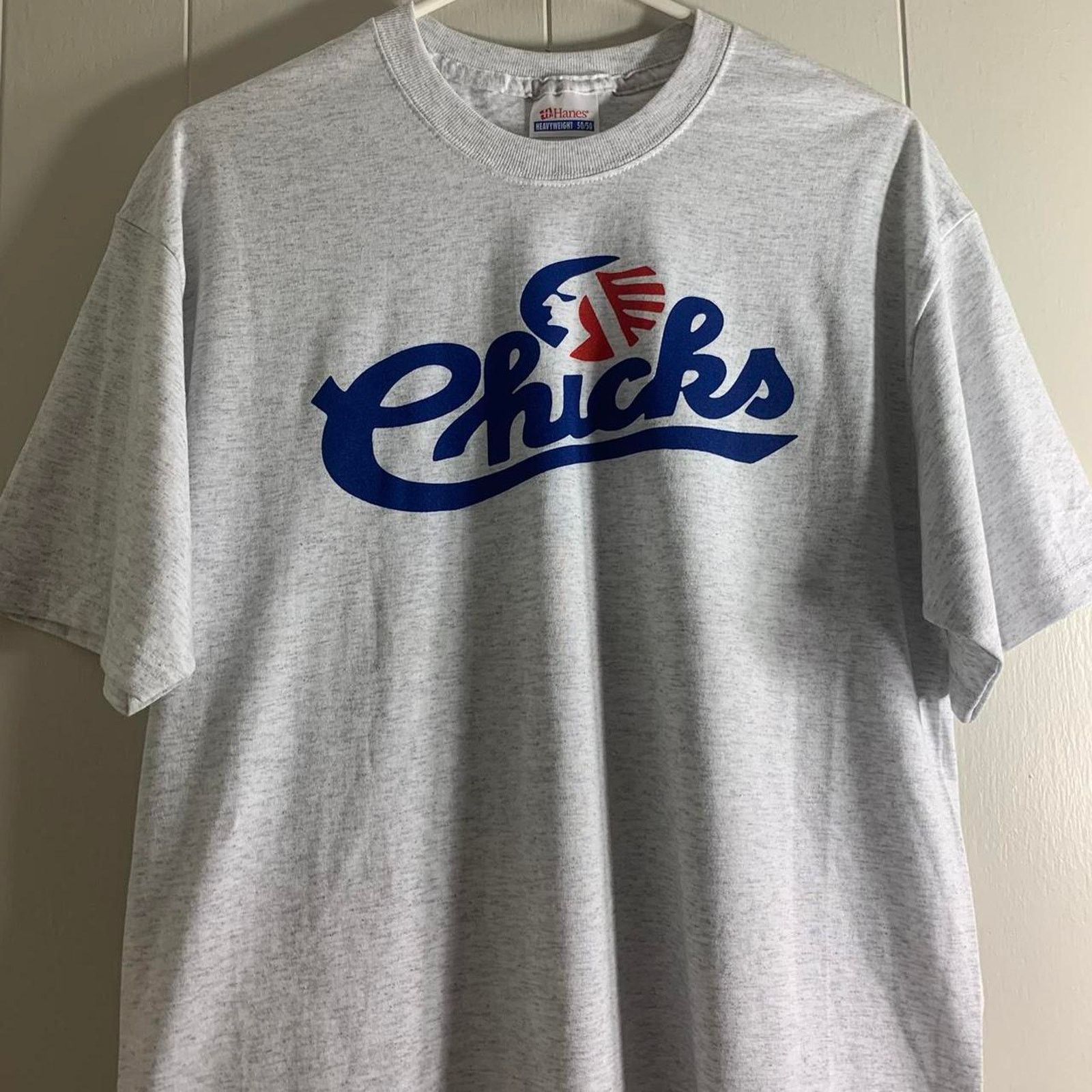 Hanes vintage 1997 MLB MEMPHIS CHICKS BASEBALL graphic tee shirt M Size US M / EU 48-50 / 2 - 4 Thumbnail
