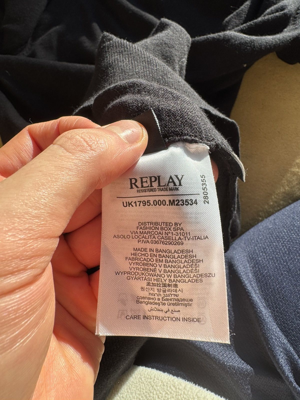 Replay REPLAY VINTAGE PREMIUM COTTON POLO SHIRT Size US S / EU 44-46 / 1 - 4 Thumbnail