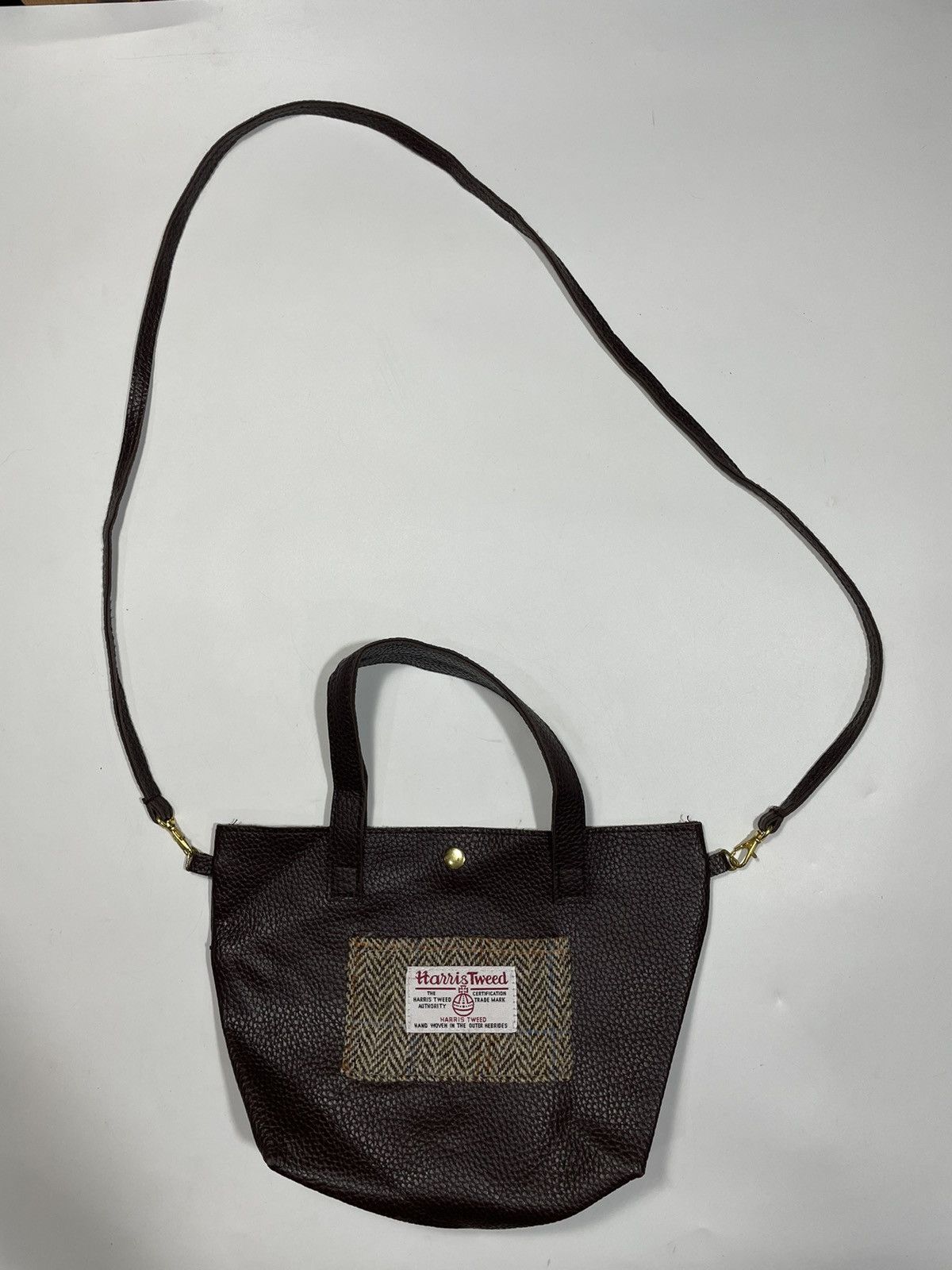 Beams Plus × Harris Tweed Harris Tweed X Beams Plus light sling crossbody hand tote Size ONE SIZE - 3 Thumbnail