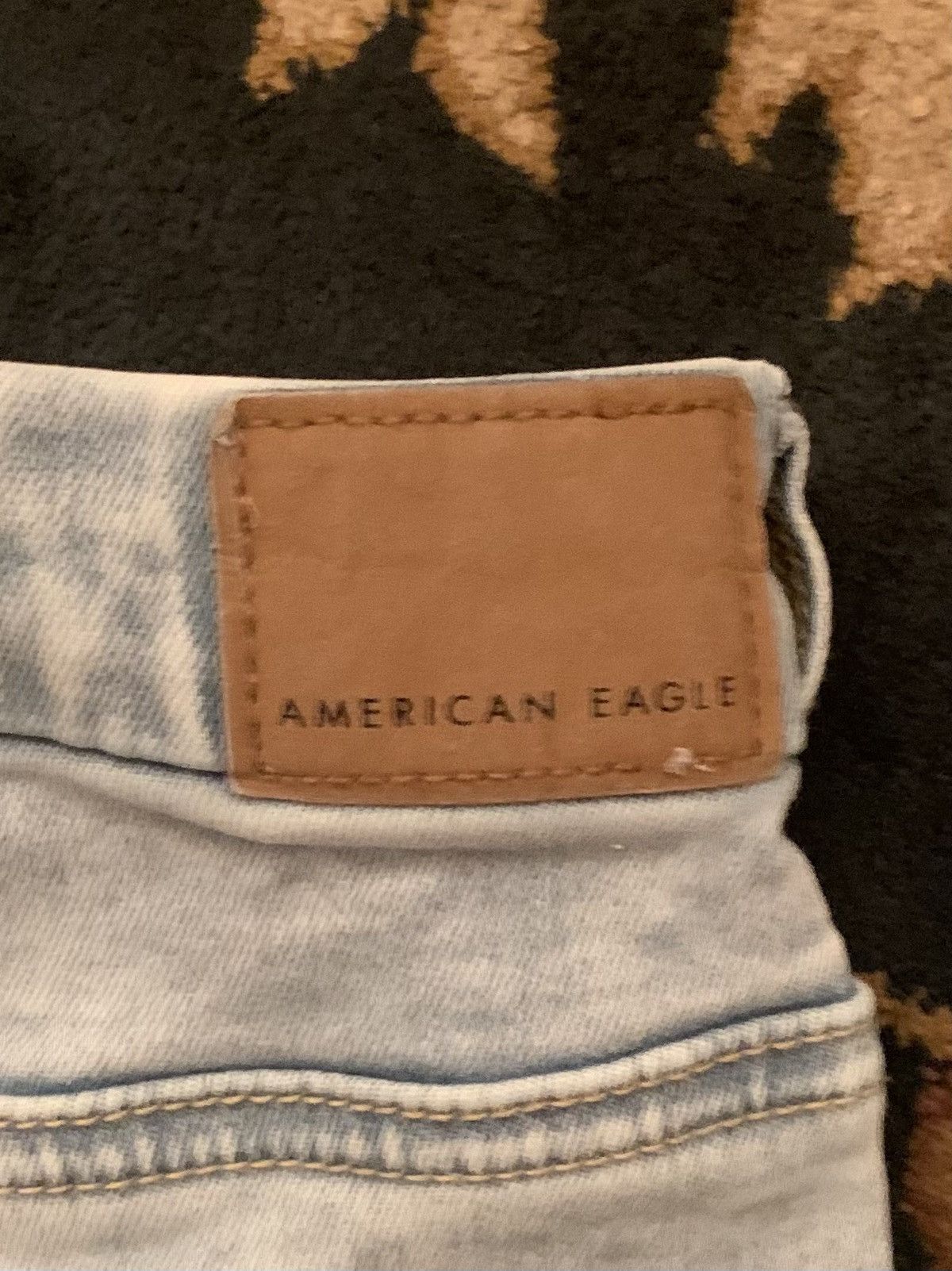 American Eagle Outfitters Vintage Y2K American Eagle Light Blue Curvy Hi-Rise Jegging Size 24" / US 00 / IT 34 - 3 Thumbnail