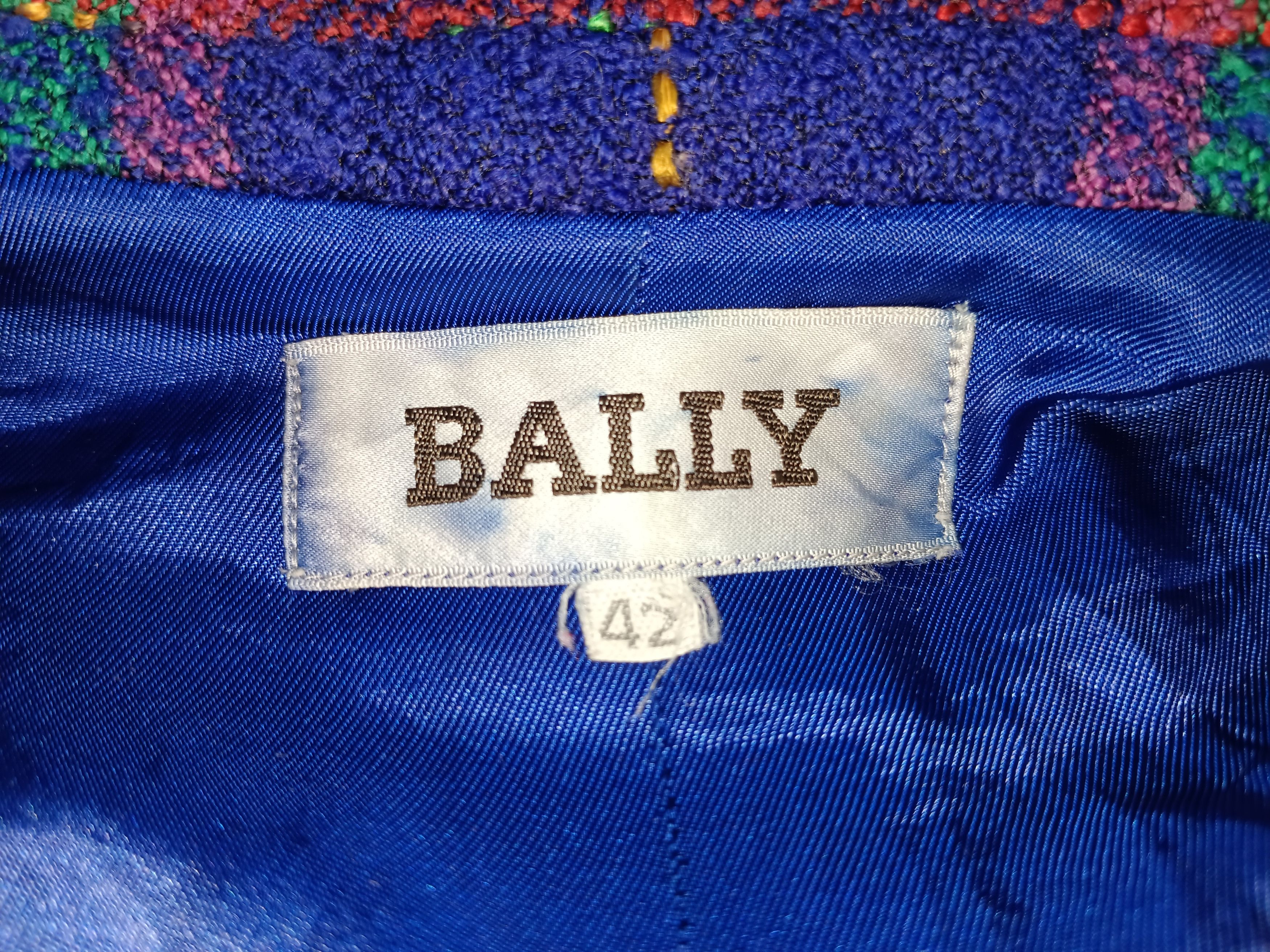 Bally × Vintage Vintage Bally Lana Wool Blazer Jacket Size US M / EU 48-50 / 2 - 10 Thumbnail