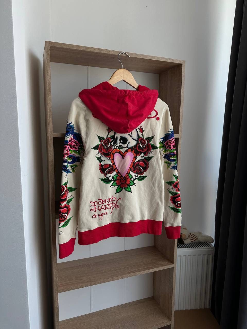 Christian Audigier × Ed Hardy × Vintage Vintage Ed Hardy Christian Audigier Hoodie Size M / US 6-8 / IT 42-44 - 13 Thumbnail