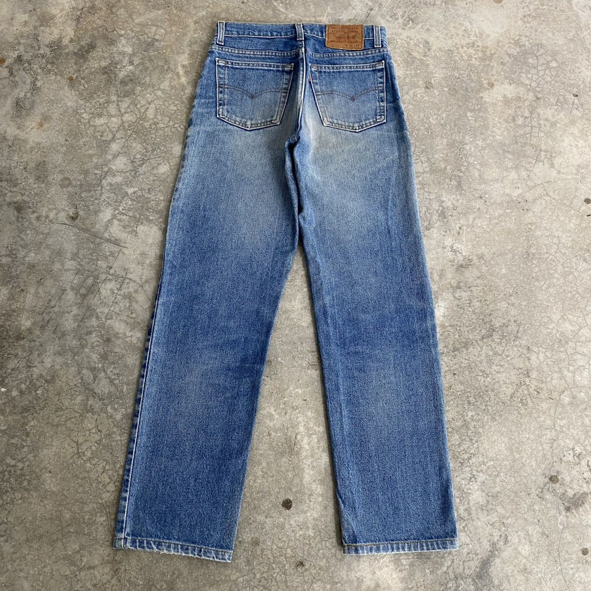 Levi's Insane Faded! Vintage 90’s Levis 510 Faded Blue Jeans USA Size US 29 - 10 Thumbnail