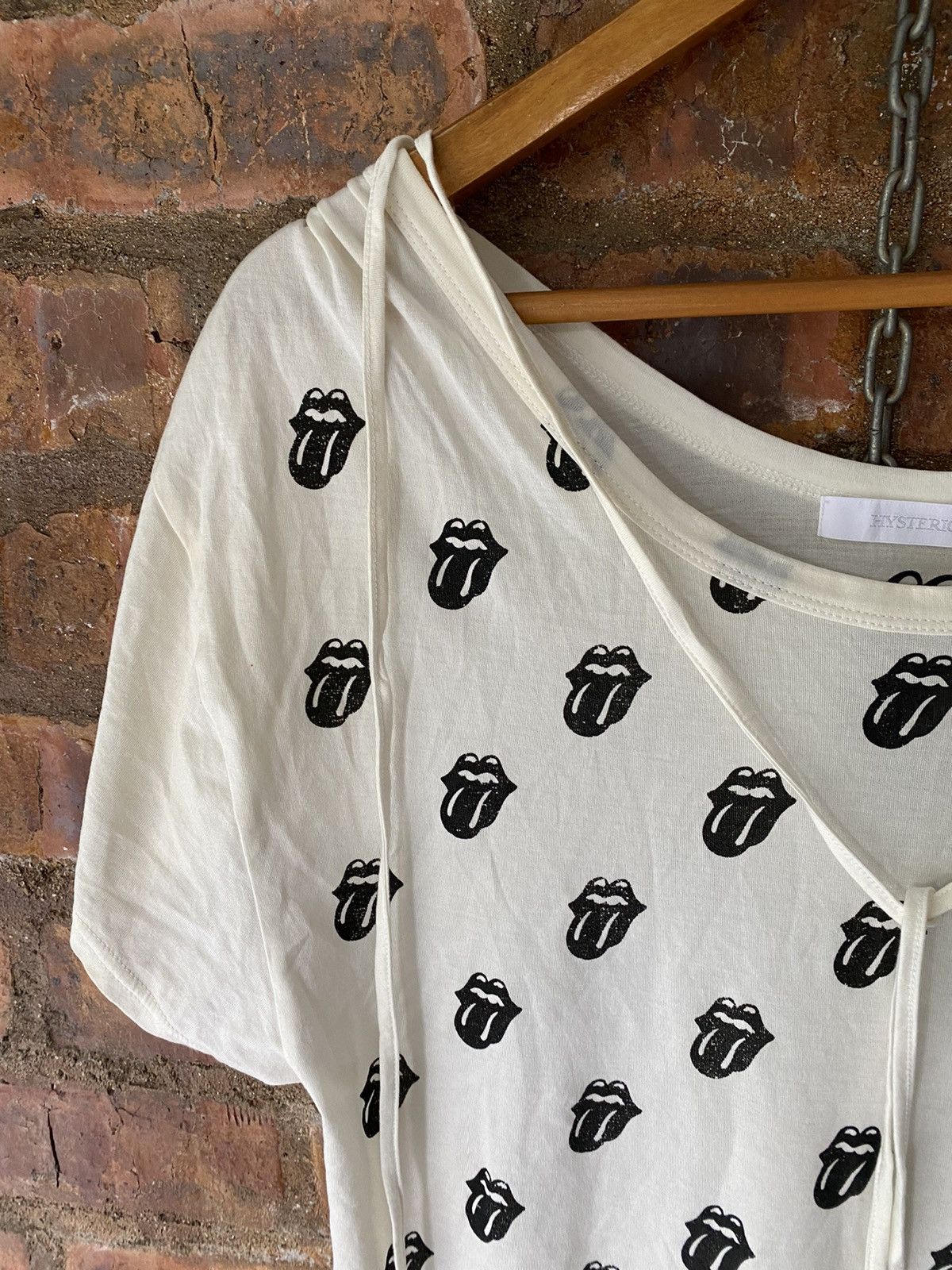 Hysteric Glamour × The Rolling Stones SS11 Hysteric Rolling stone shirt Size M / US 6-8 / IT 42-44 - 6 Thumbnail