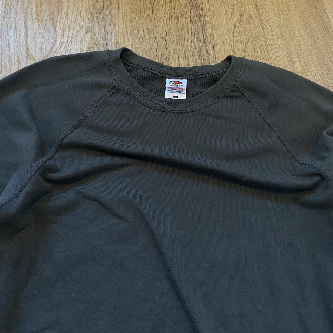 Fruit Of The Loom Grey crew neck sweatshirt with a relaxed fit Size US M / EU 48-50 / 2 - 3 Thumbnail