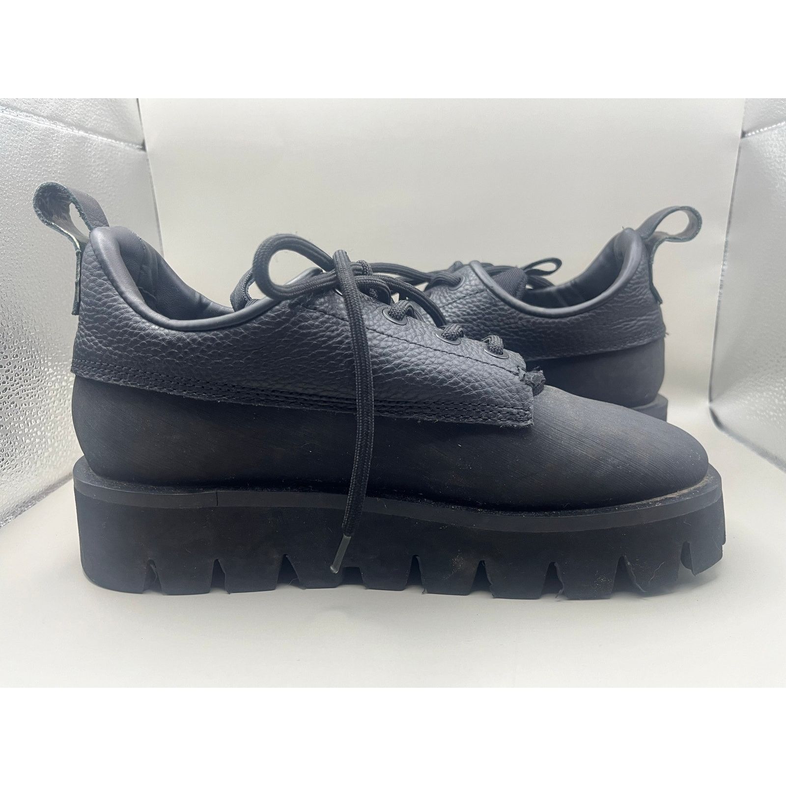 ClearWeather Clearweather Wampa Lo Black Shoes Unisex Size US 7 / IT 37 - 2 Thumbnail