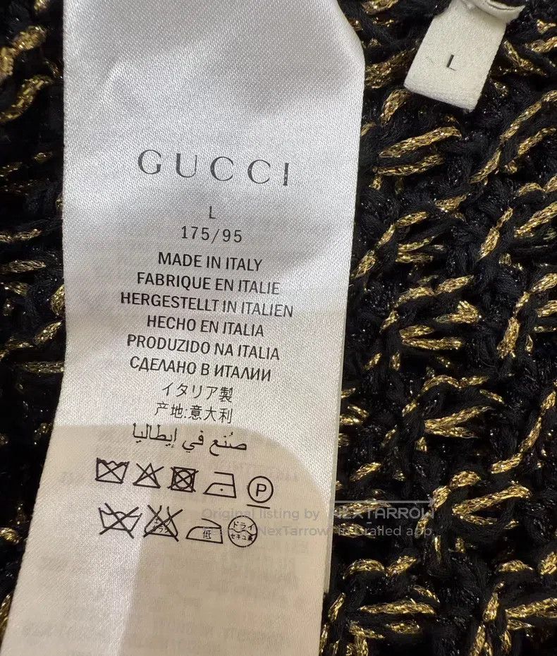 Gucci Gucci Heavy handmade hollow knitted cardigan coat Size L / US 10 / IT 46 - 4 Thumbnail