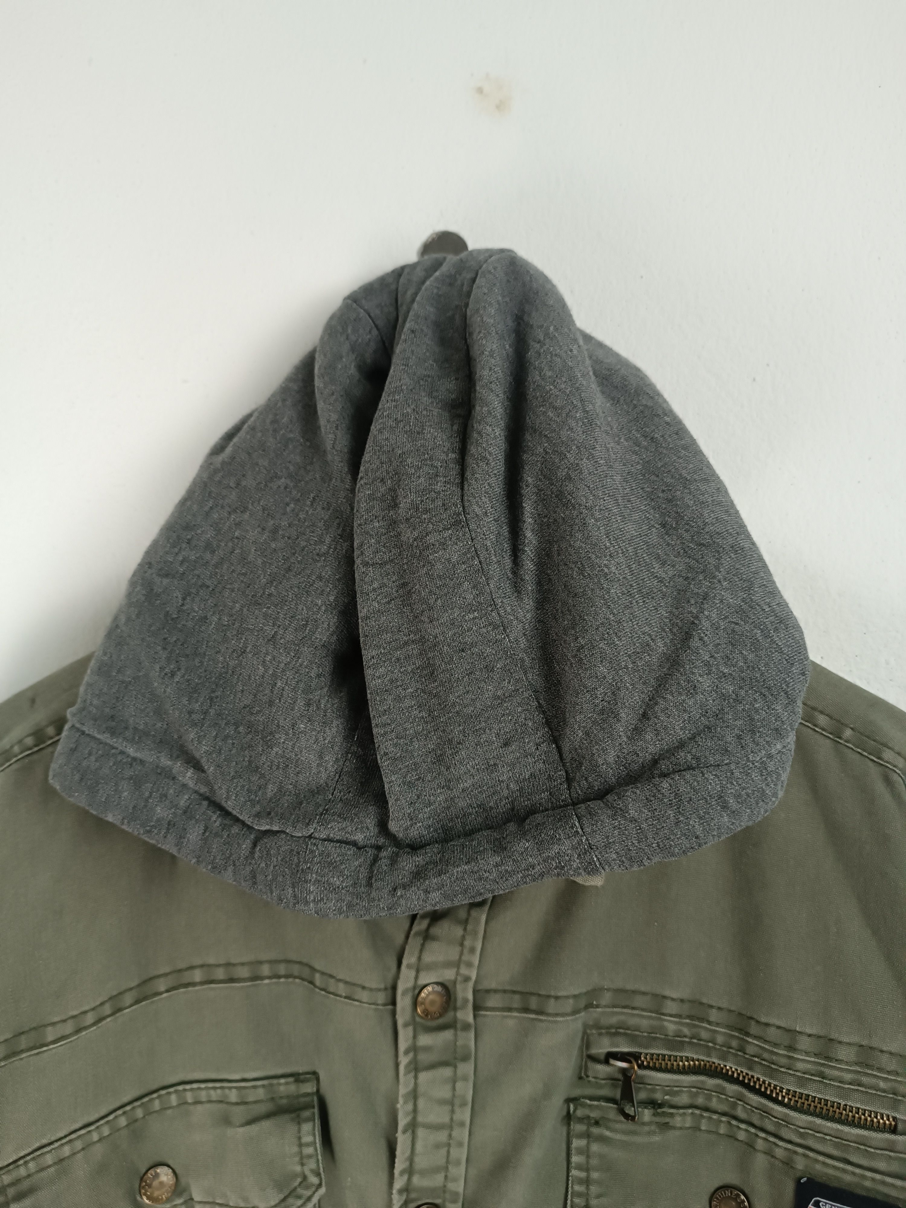Dickies THRASHED FADED VINTAGE DICKIES HOODED DUCK QUILTED JACKET Size US L / EU 52-54 / 3 - 6 Thumbnail