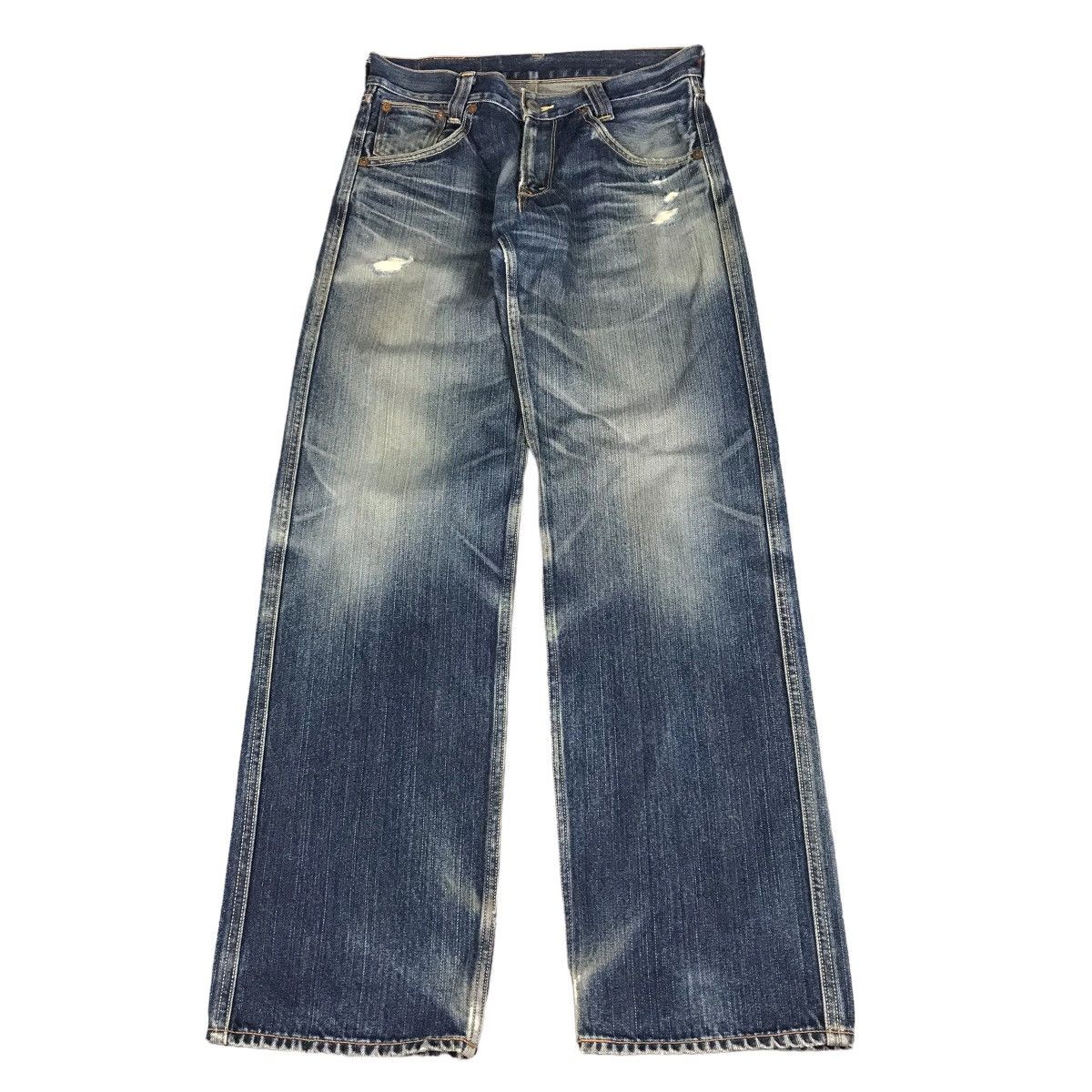 Vintage Levi’s baggy denim distressed jeans pants