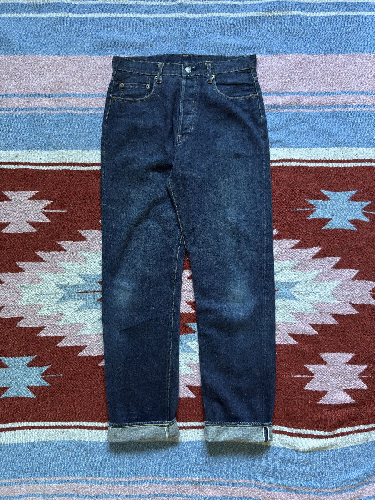 Hysteric Glamour × Japanese Brand × Vintage Vintage 1990s Kinky Hysteric Glamour Selvedge Jeans Size US 31 - 1 Thumbnail