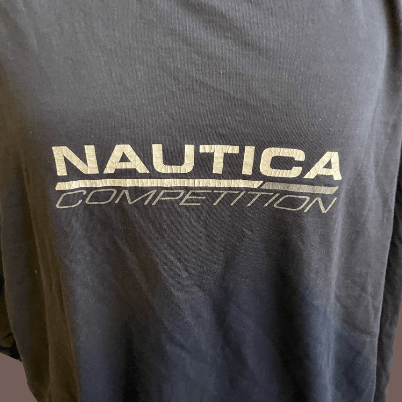 Nautica VTG Long Sleeve Tee | Nautica Competition Navy Logo | Y2K XL Size US XL / EU 56 / 4 - 5 Thumbnail
