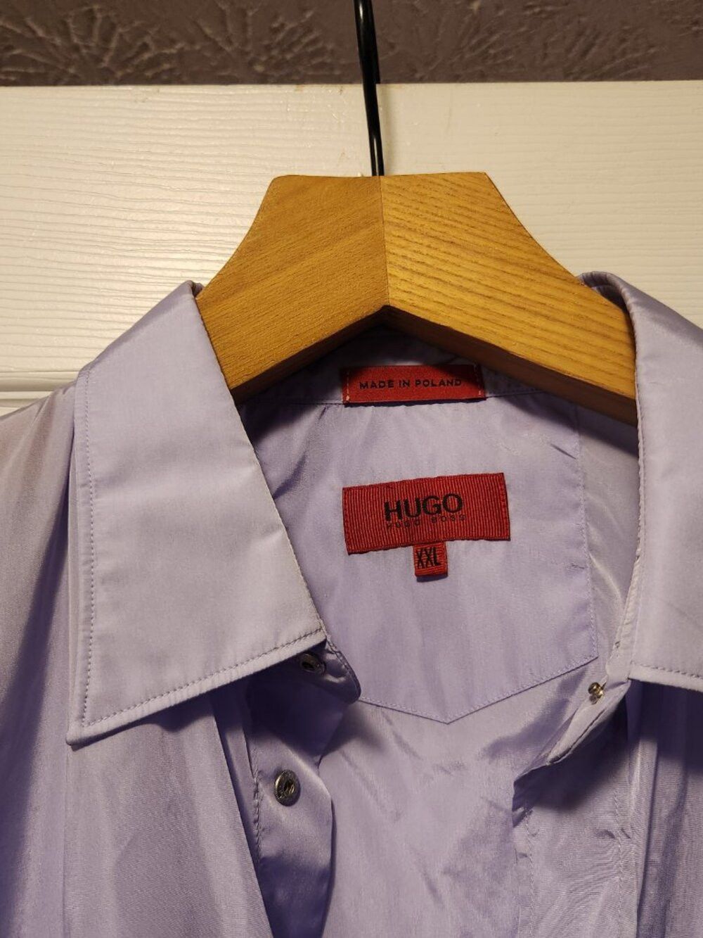 Hugo Boss Hugo boss men's new 95%polyamide 5%elastane casual shirt XXL Size US XXL / EU 58 / 5 - 2 Thumbnail