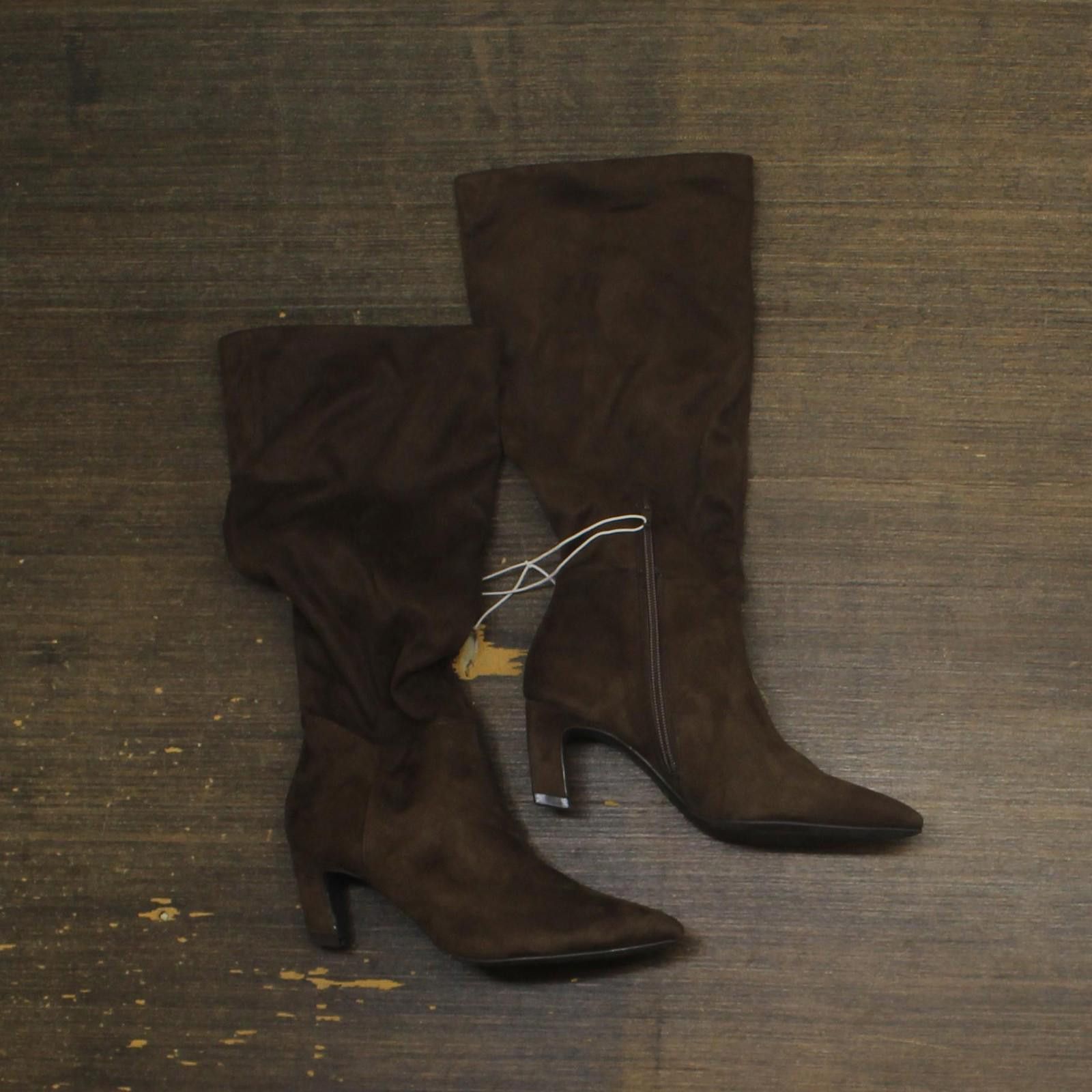 Other Nwt A New Day Raye Tall Dress Boots 88375198 Dark Brown 6m Size US 6 / IT 36 - 1 Thumbnail