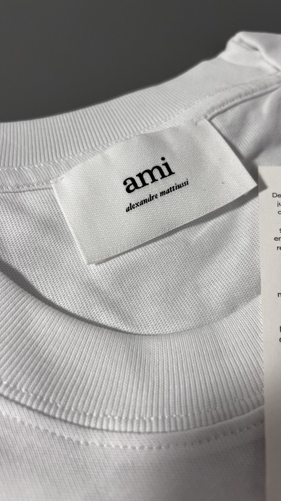 AMI Ami Paris T-shirt Alexandre Mattiussi De Coeur Heart Size US M / EU 48-50 / 2 - 5 Thumbnail