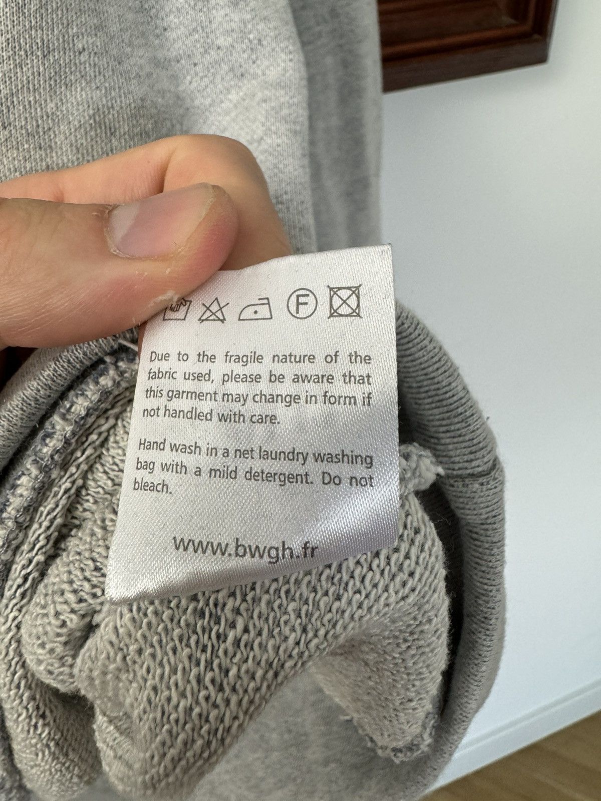 Brooklyn We Go Hard BWGH Sweatshirt Brooklyn Parle Francais Wool Cott Blend Size US L / EU 52-54 / 3 - 6 Thumbnail