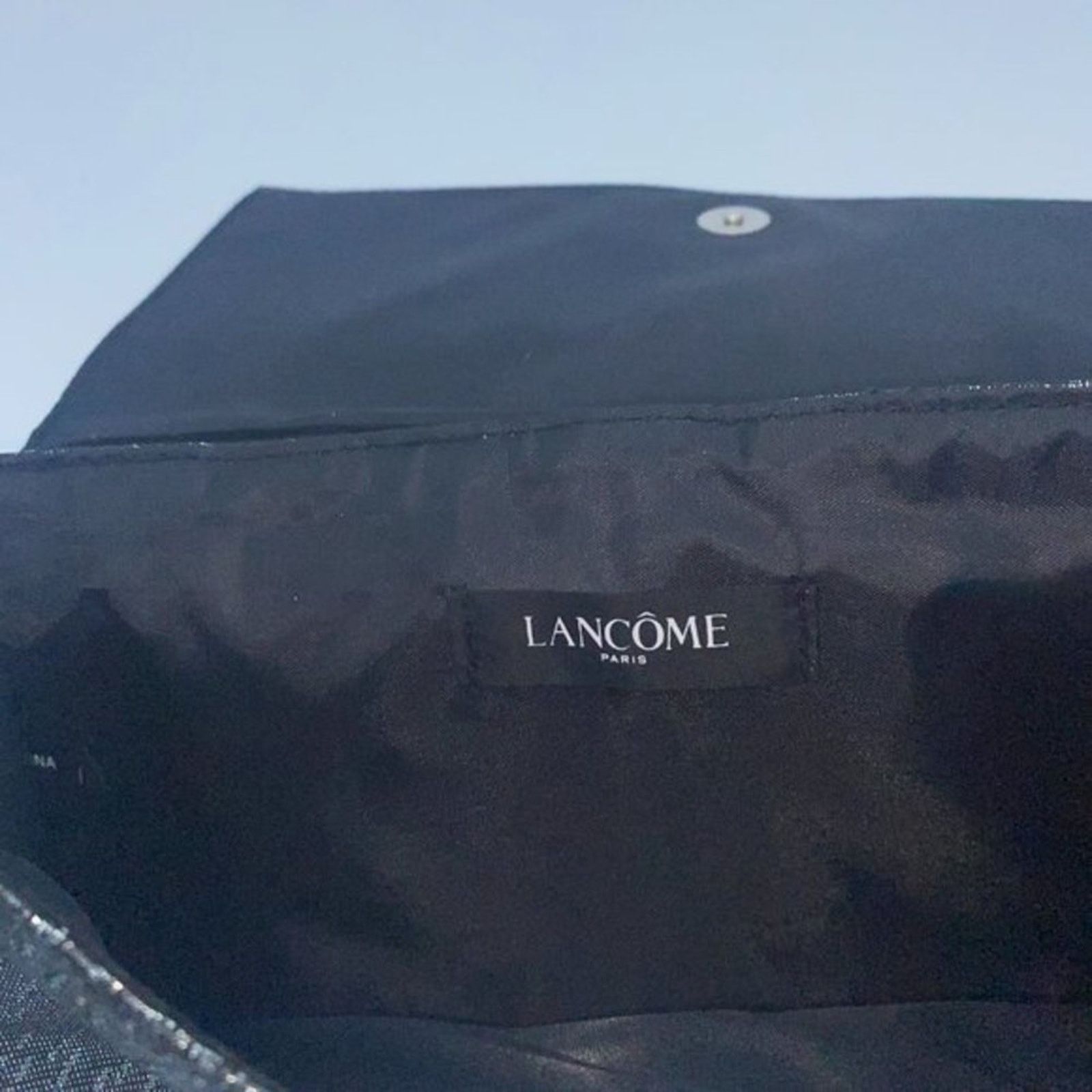 Other Lancome Silver Metallic Woven Snap Button Wallet Purse Size ONE SIZE - 6 Thumbnail
