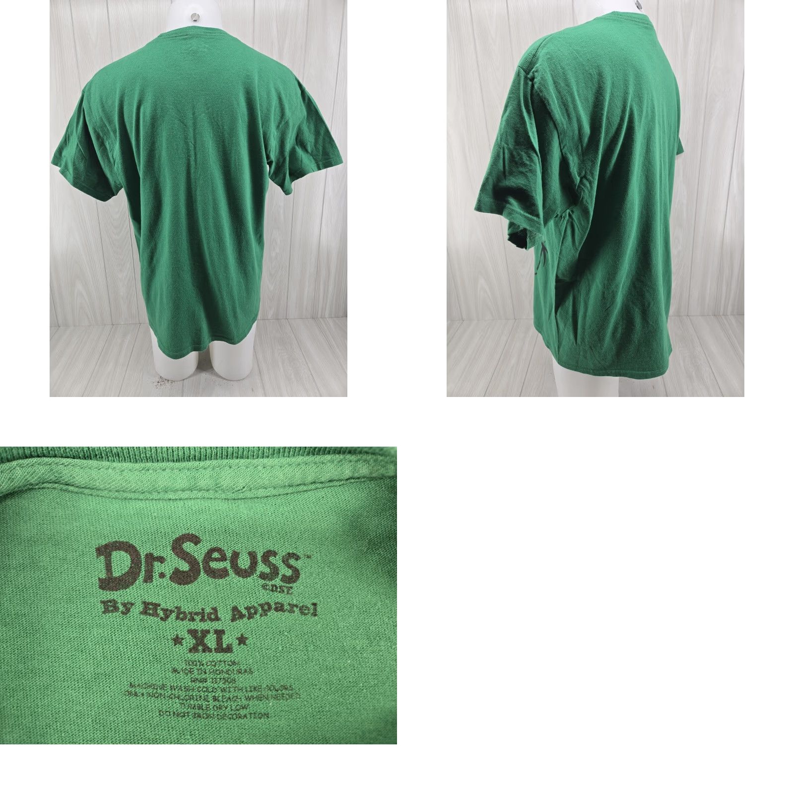 Vintage VINTAGE Dr Seuss The Grinch Stole Christmas Mens XL T-Shirt Size US XL / EU 56 / 4 - 8 Thumbnail