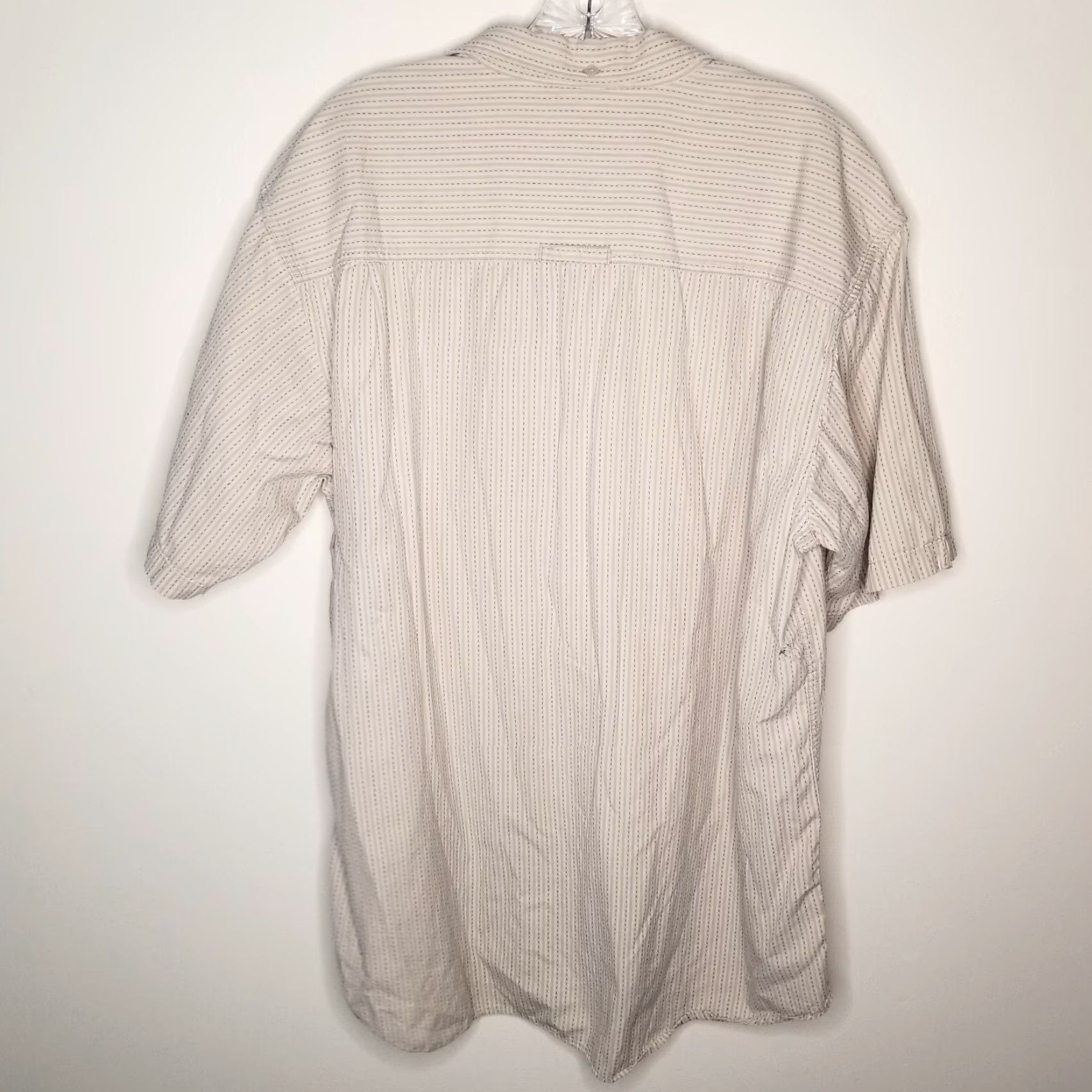 The North Face The North Face Shirt Mens XL Beige Short Sleeve Button-Up A5 Series Size US 36 / EU 52 - 5 Thumbnail
