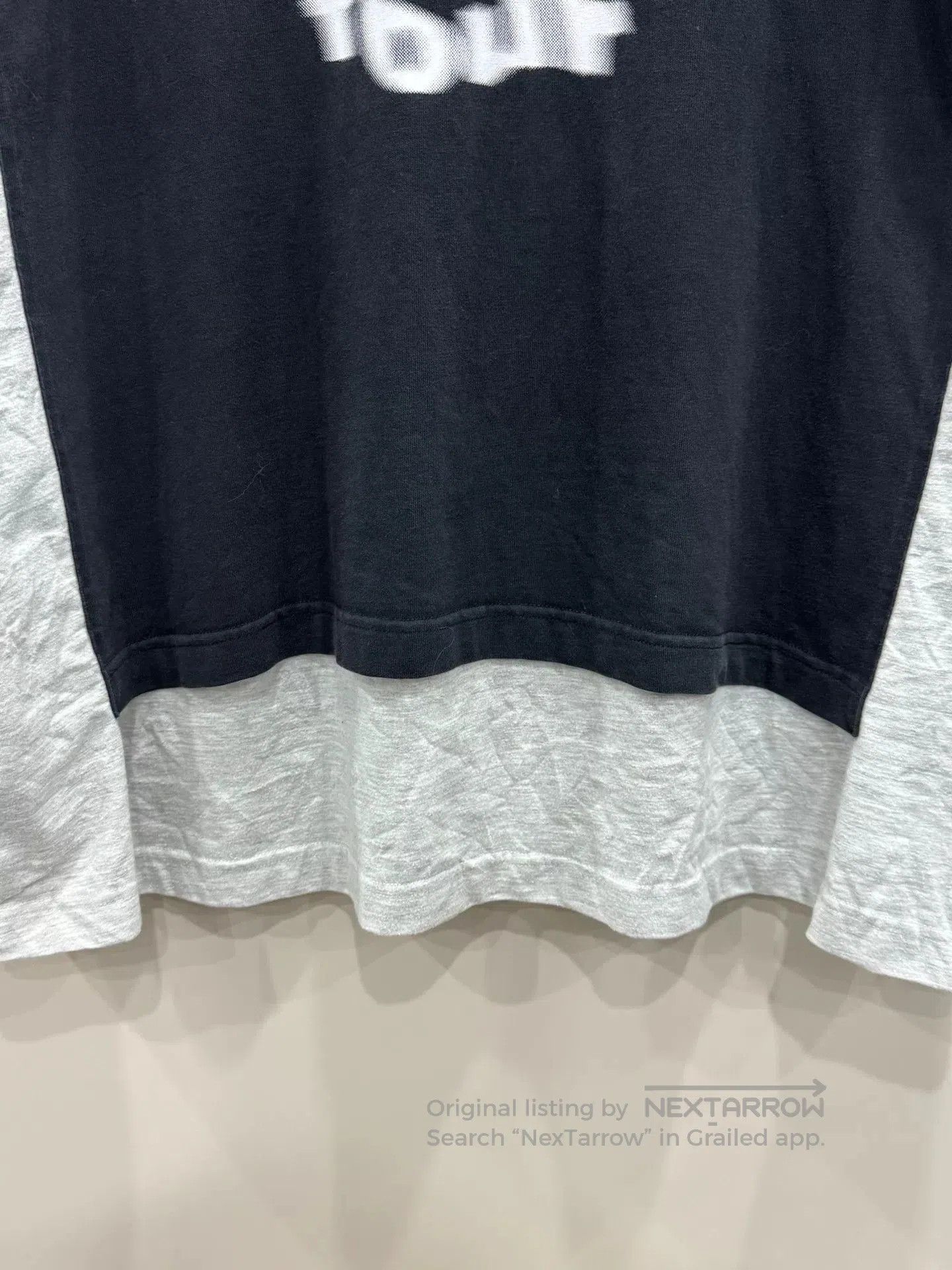 Balenciaga Balenciaga Two-Layered T-Shirt in Black. Size S / US 4 / IT 40 - 4 Thumbnail