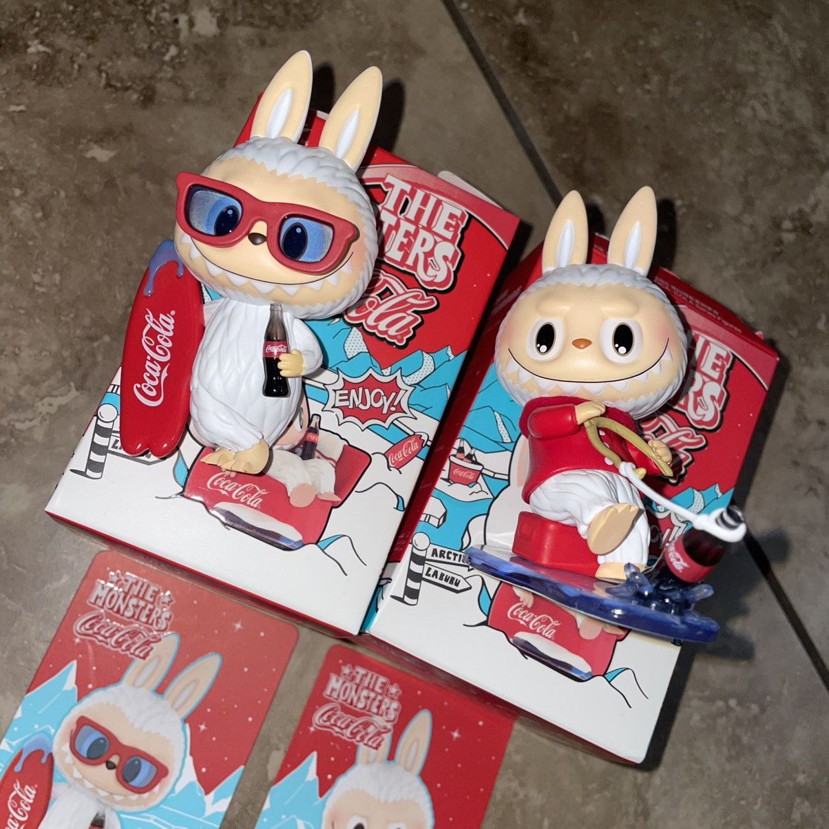 POP MART (2-Pack) Pop Mart Labubu The Monsters Coca-Cola Series Set Size ONE SIZE - 4 Thumbnail