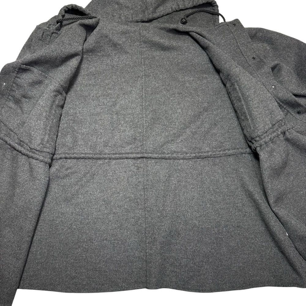 DKNY DKNY Wool Cashmere Grey Hooded Parka Size 3XL Size 3XL / US 20-22 - 7 Thumbnail