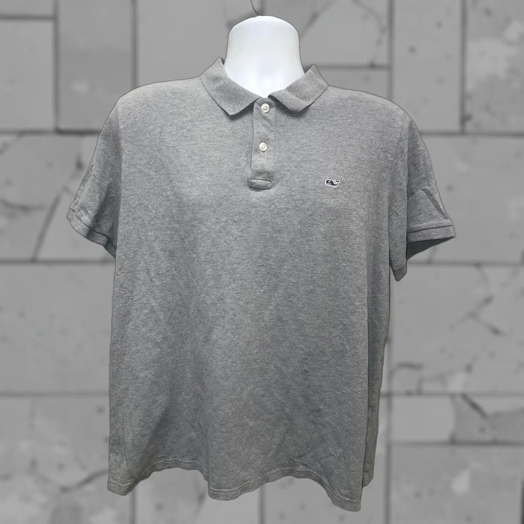 Vineyard Vines Vineyard Vines Golf Polo Mens L Grey Size US L / EU 52-54 / 3 - 1 Thumbnail