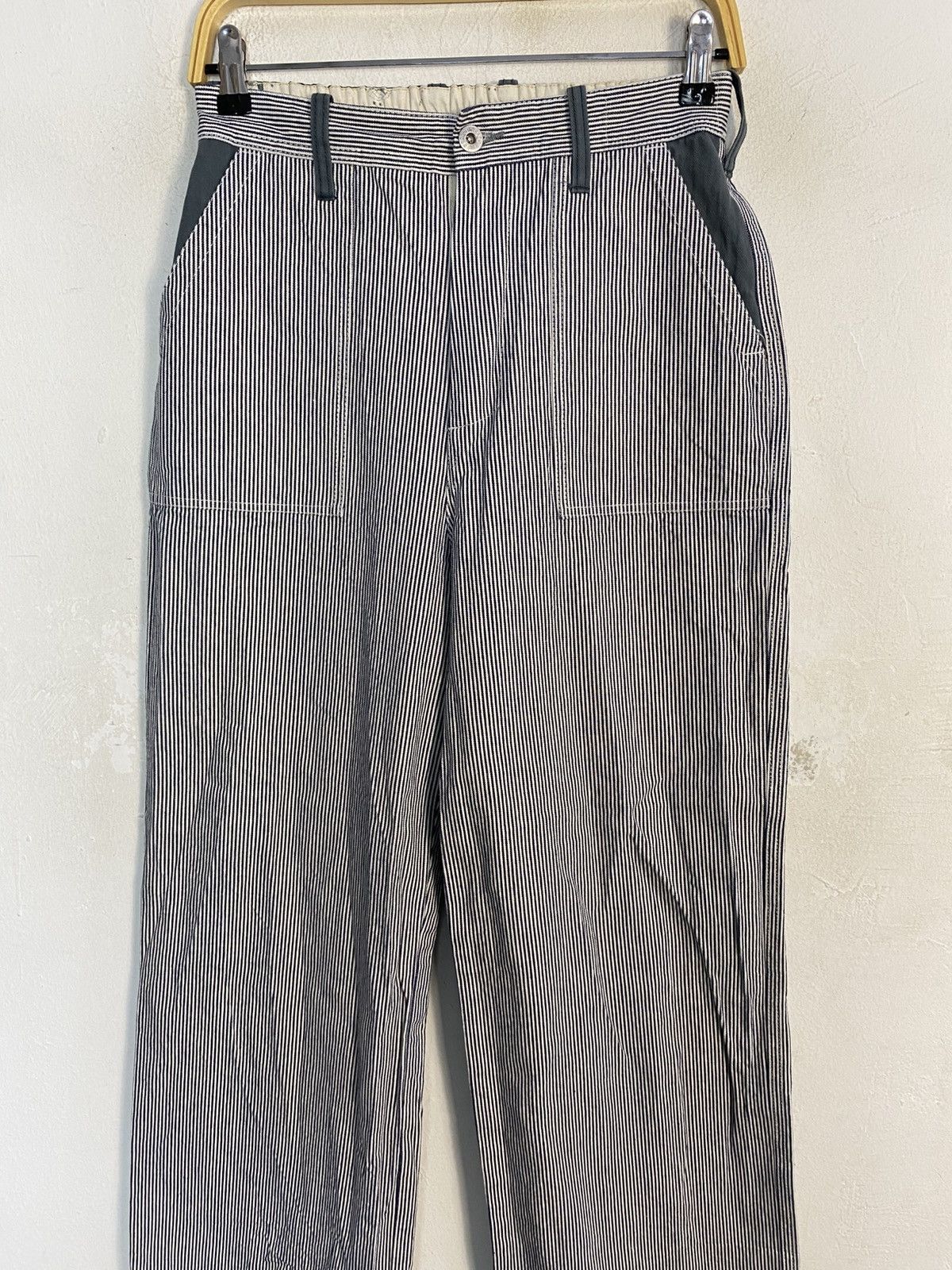 Universal Works Universal Coverall Chicago Hickory Pant Uniform Size US 26 / EU 42 - 3 Thumbnail
