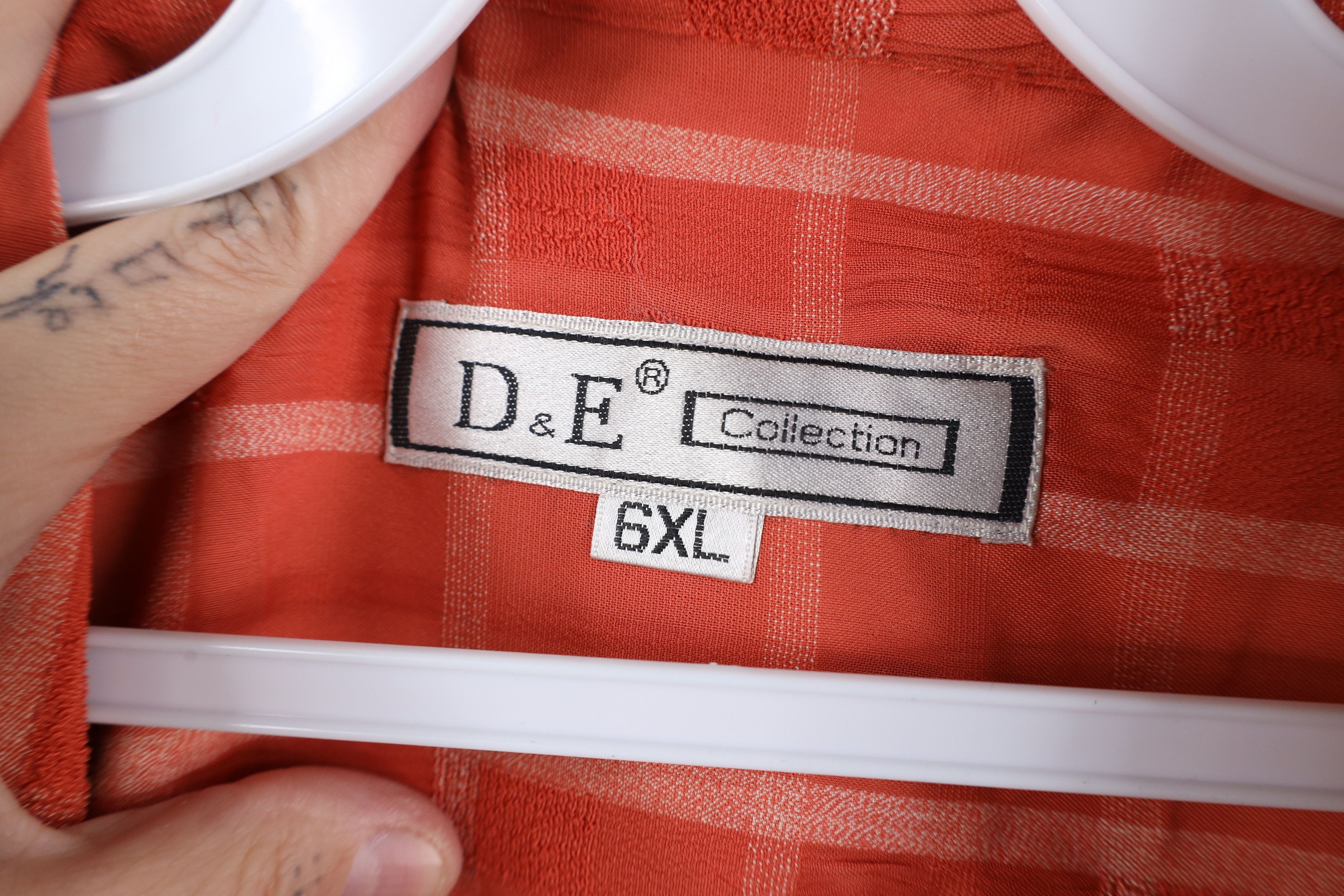 Vintage Deadstock Vintage 90s Y2K Streetwear Collar Button Shirt Size US XXL / EU 58 / 5 - 9 Thumbnail
