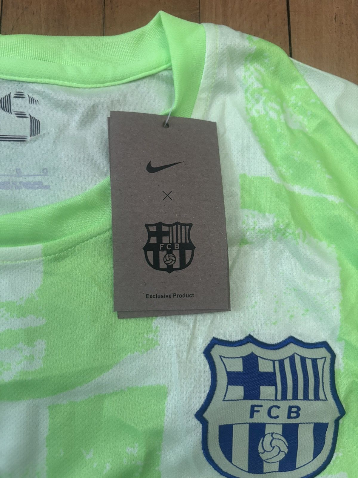 Nike Barcelona Nike Jersey Size US L / EU 52-54 / 3 - 3 Thumbnail