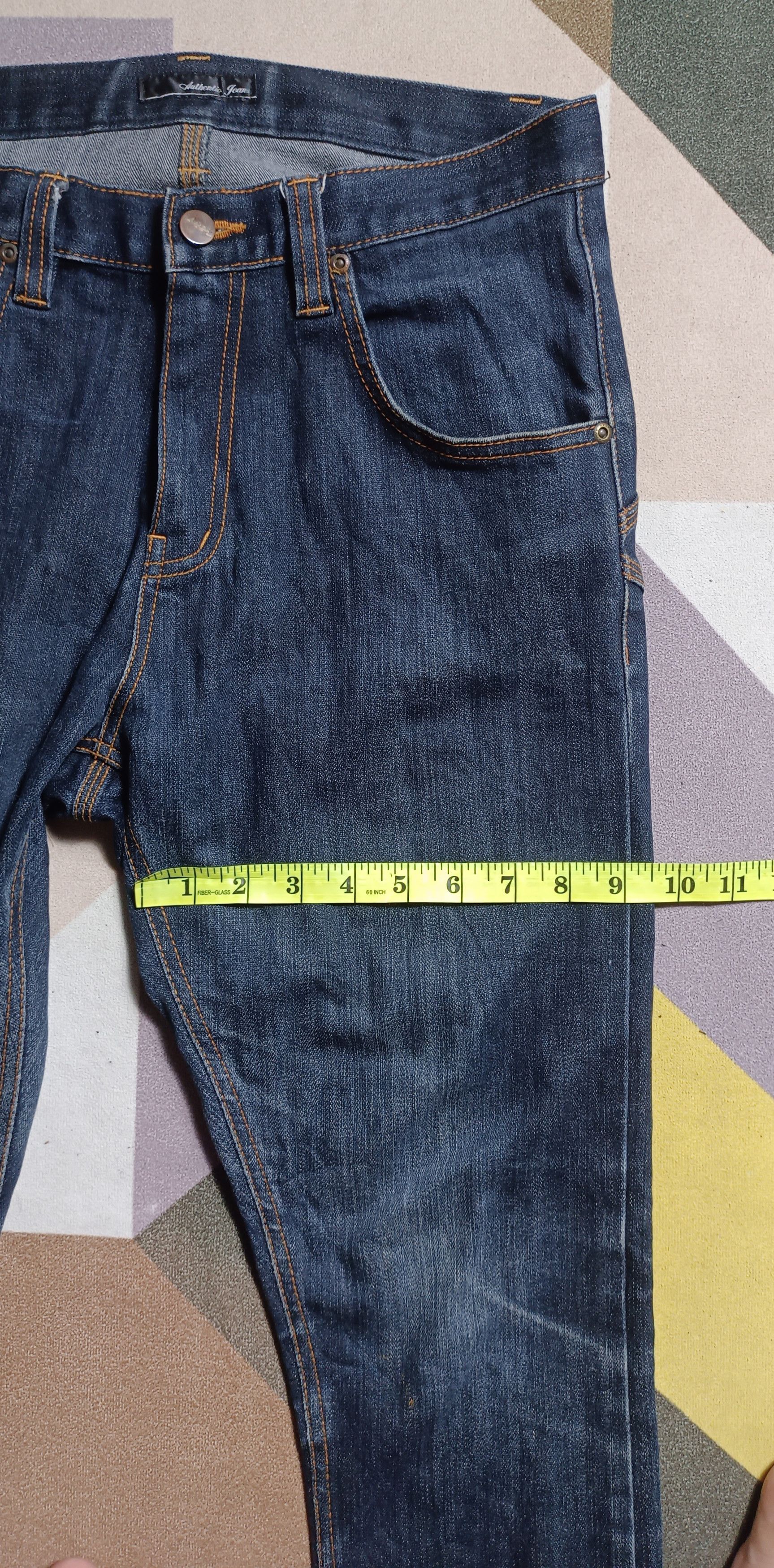 Japanese Brand Authentic Jean Dictator Transistor Travis Scott Style Size US 31 - 13 Thumbnail