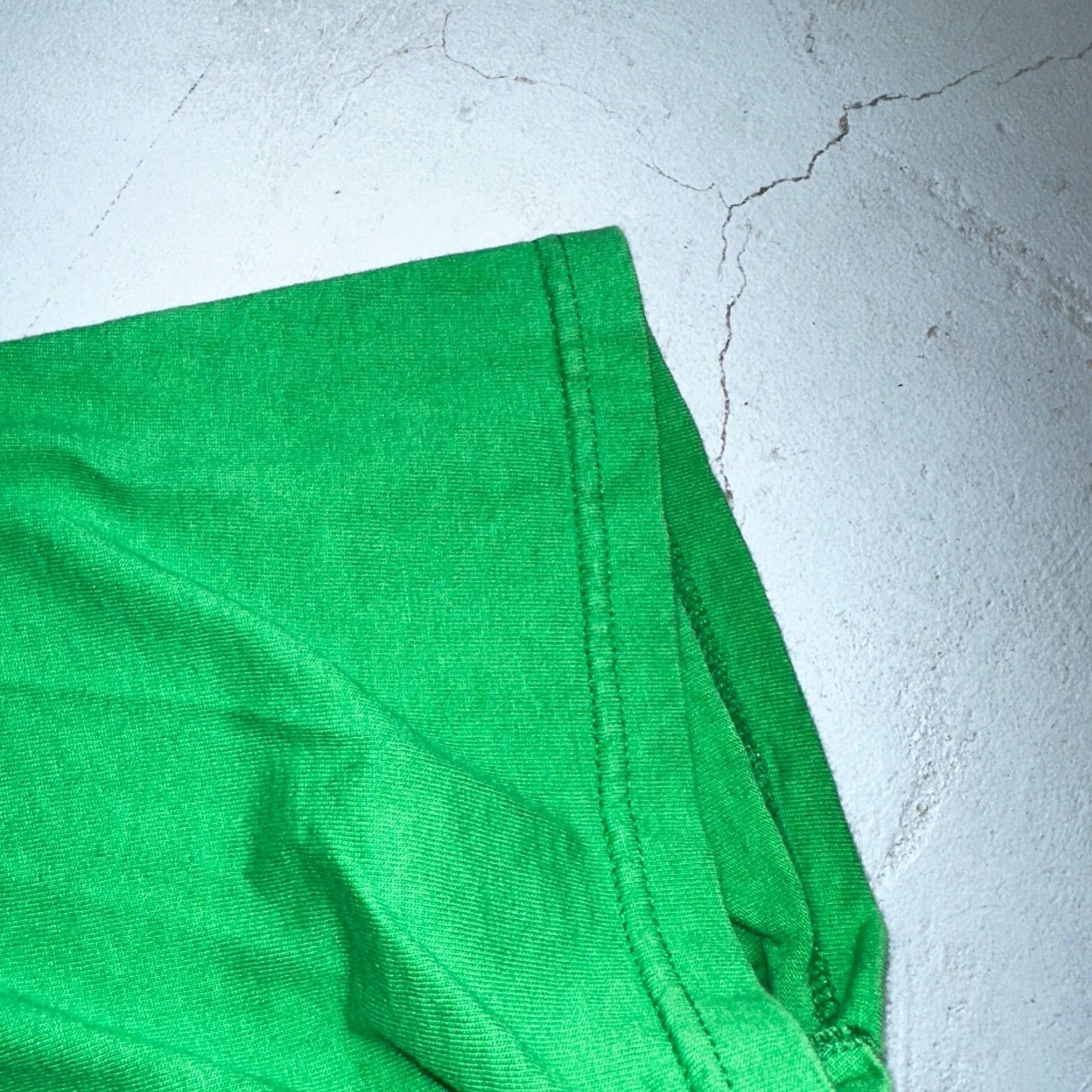 Fruit Of The Loom VINTAGE Fruit of the Loom T-Shirt Men XL Green Crew Neck Short Sleeve VTG 70s 80s 90s Graphic Print Size US XL / EU 56 / 4 - 3 Thumbnail