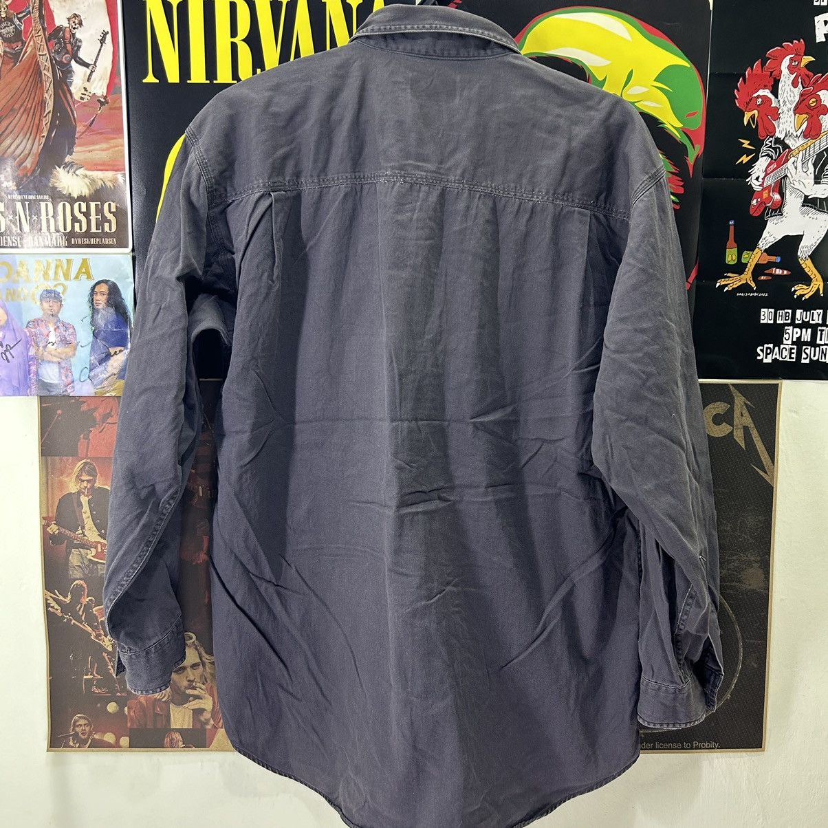 Japanese Brand Vintage Ted Walker Button Down Faded Shirt Size US L / EU 52-54 / 3 - 7 Thumbnail