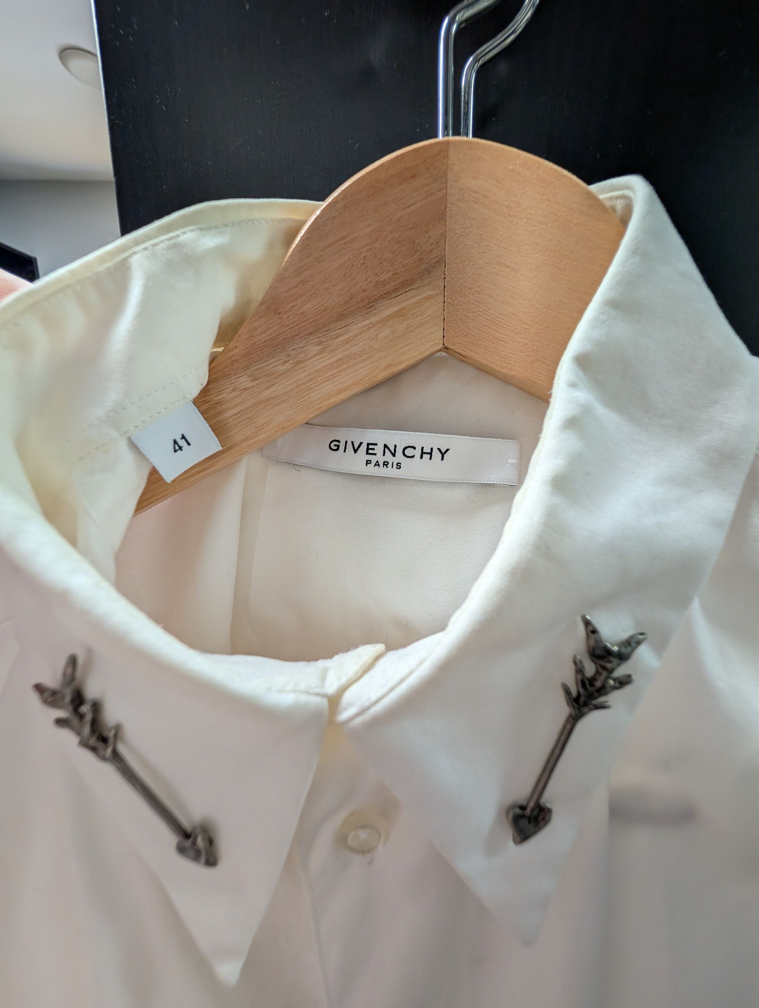 Givenchy GIVENCHY Heart Arrows Collar Size US M / EU 48-50 / 2 - 2 Thumbnail
